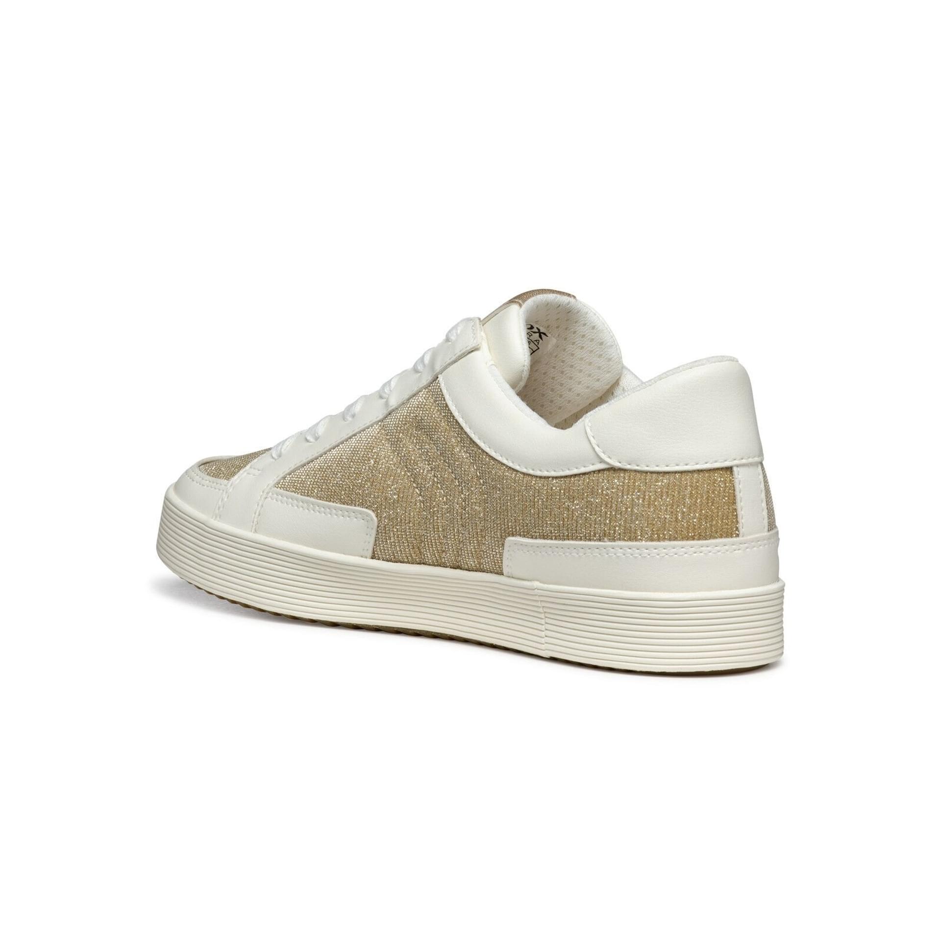 Geox Blomiee Sneakers D466HB_0LYBC in Light Gold/Off White