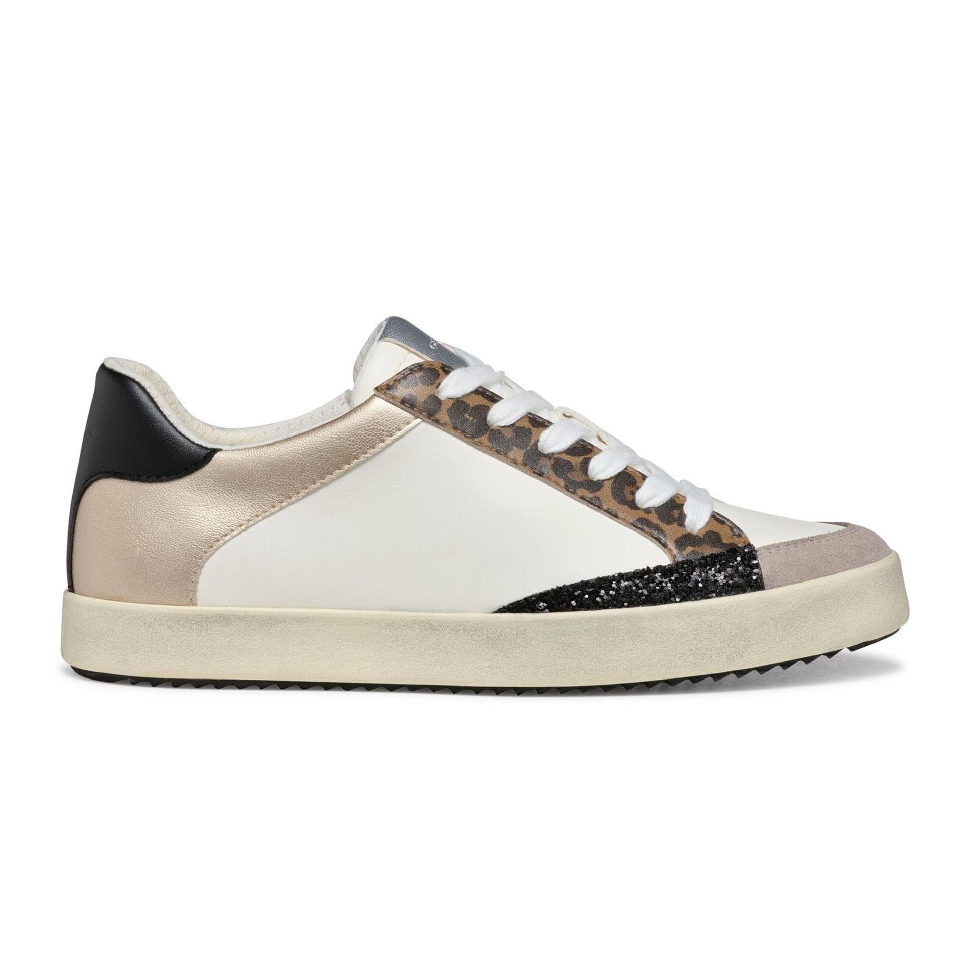 Geox Blomiee Sneakers D466HI_05422 in Optic White/Mud