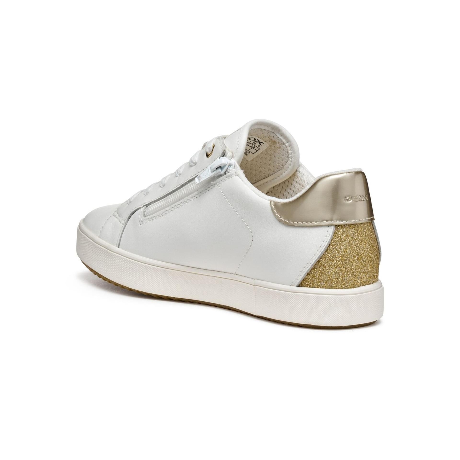 Geox Blomiee Sneakers D566HD_00085 in White/Light Gold