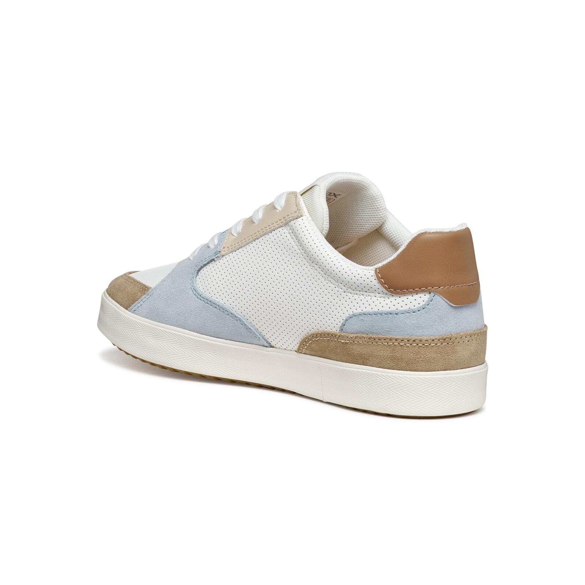 Geox Blomiee Sneakers D656HC_05422 in White/Crystal