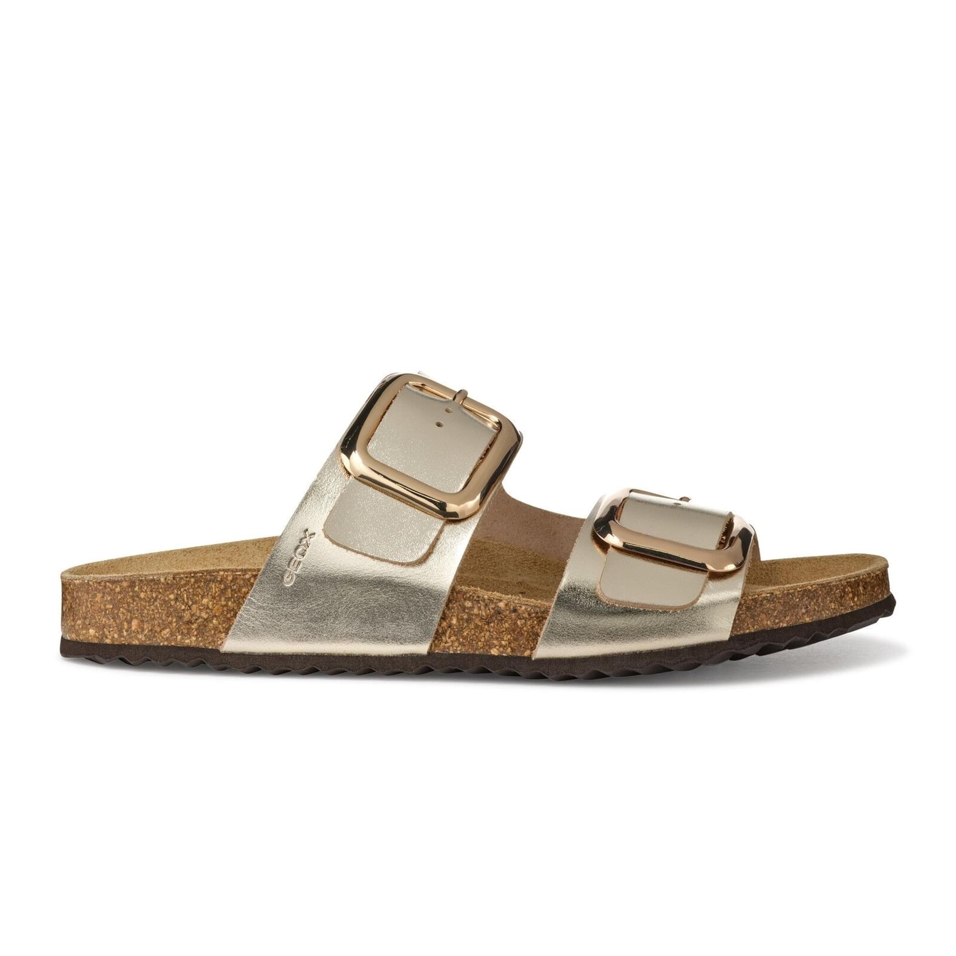 Geox Brionia R Sandals D45Y3B_000CF in Light Gold