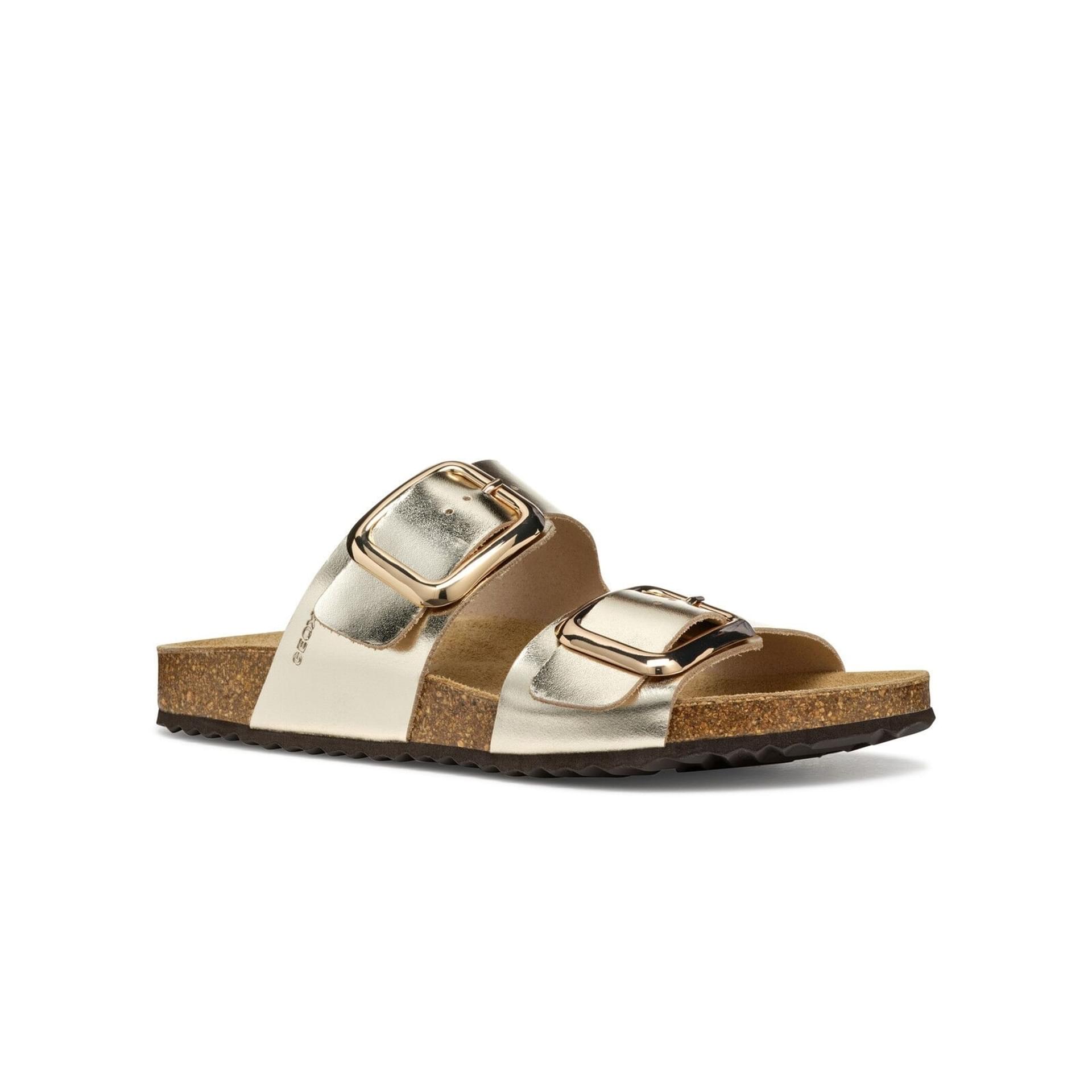 Geox Brionia R Sandals D45Y3B_000CF in Light Gold