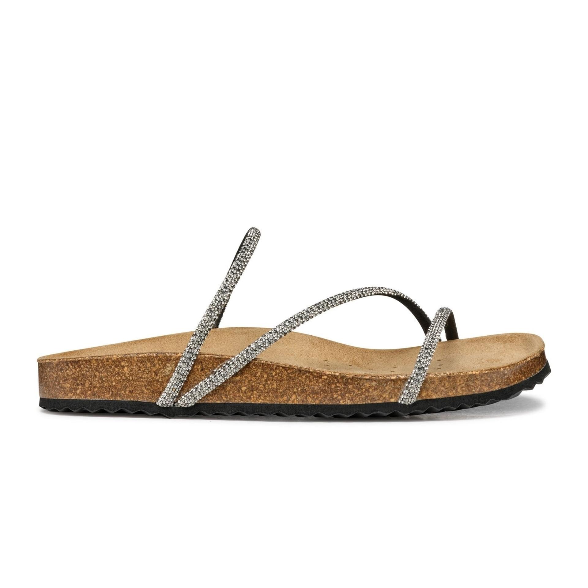 Geox Brionia R Sandals D55Y3C_000SD in Black/Silver