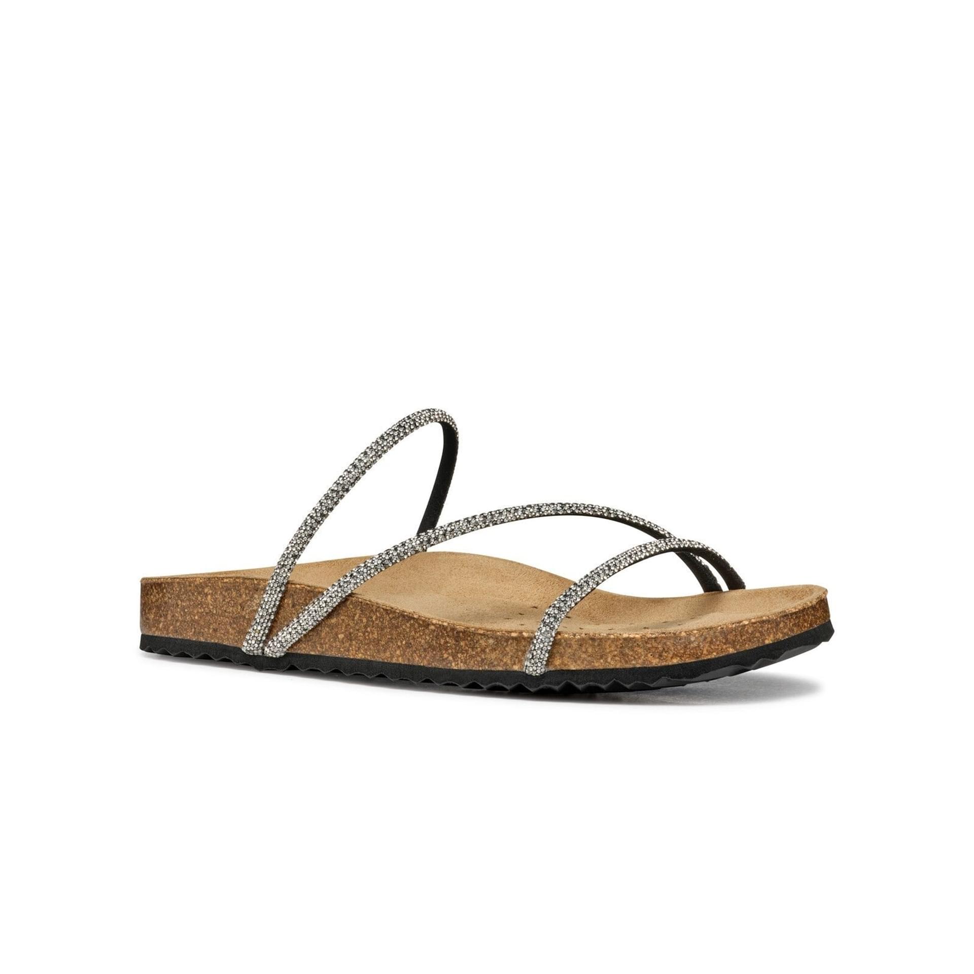 Geox Brionia R Sandals D55Y3C_000SD in Black/Silver