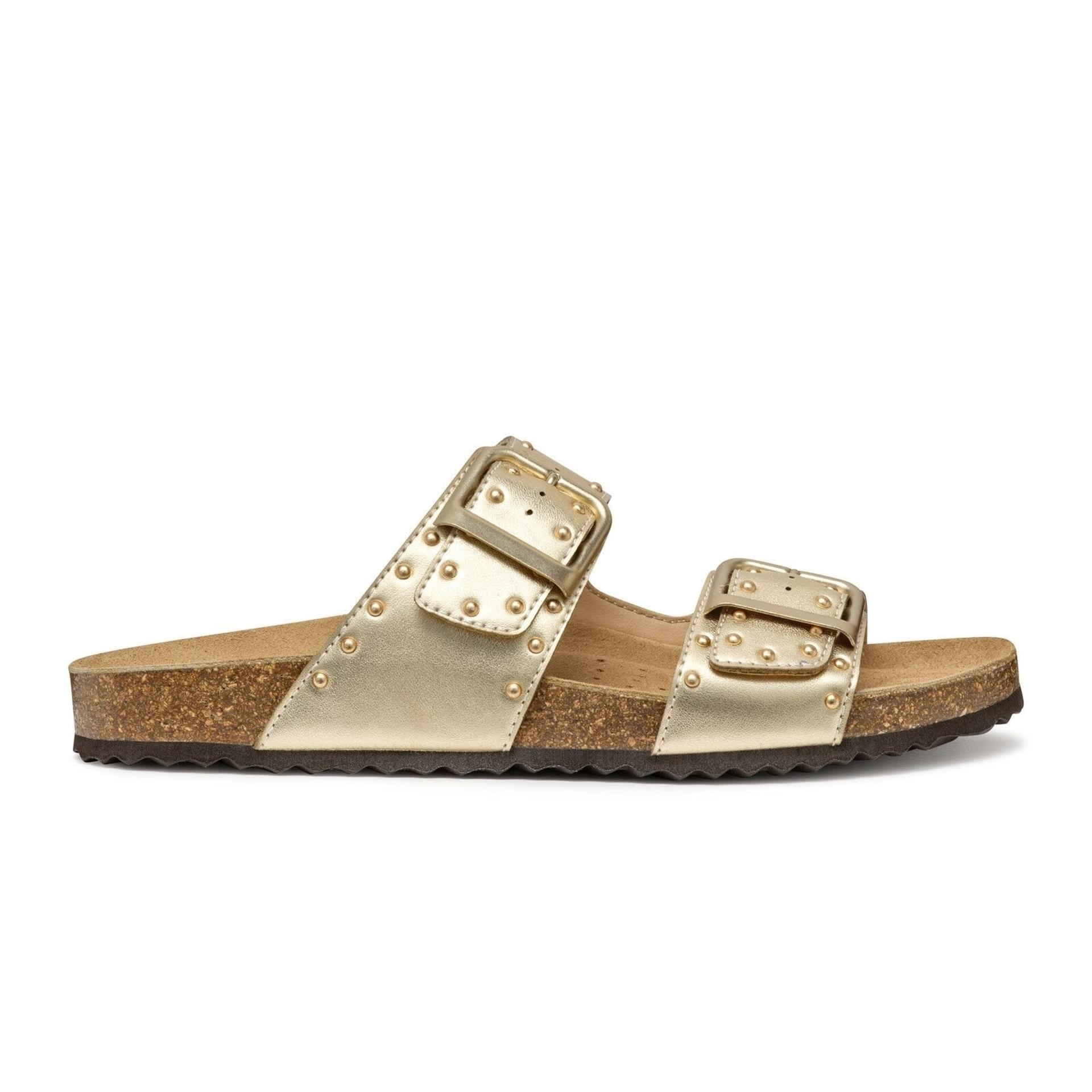 Geox Brionia R Sandalen D55Y3I_000BN in Light Gold