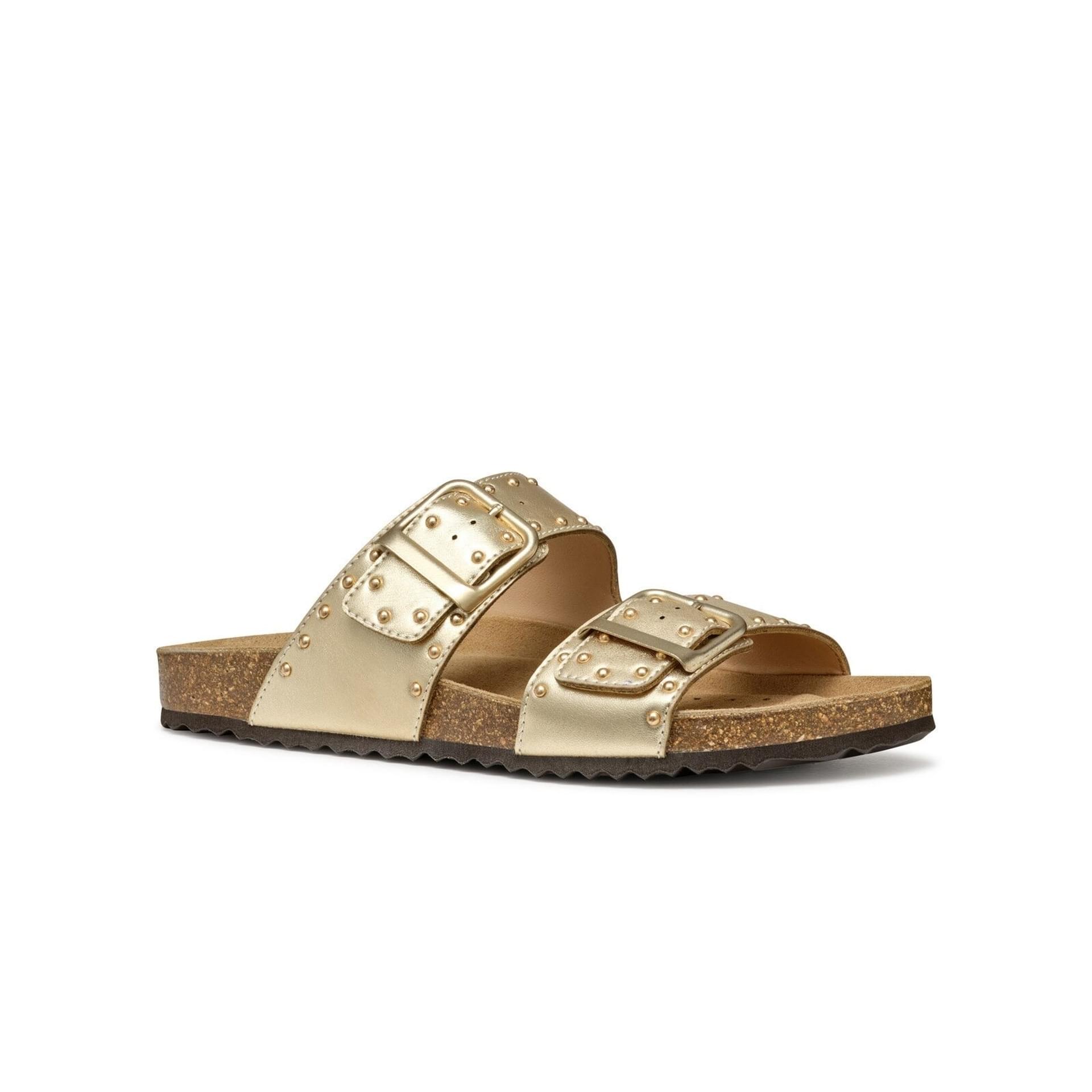 Geox Brionia R Sandalen D55Y3I_000BN in Light Gold