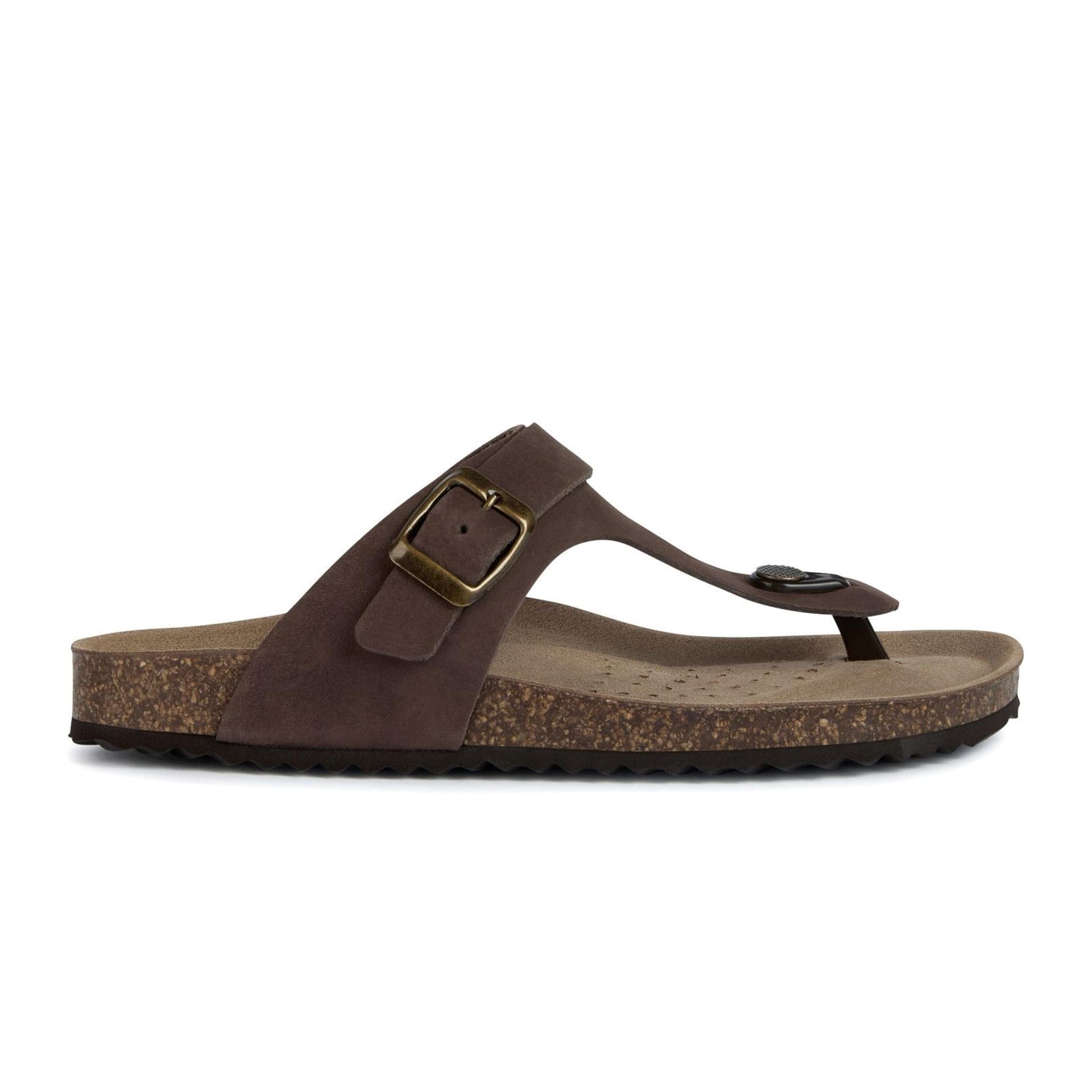 Geox Brionia Sandals D35LSK_00032 in Coffee