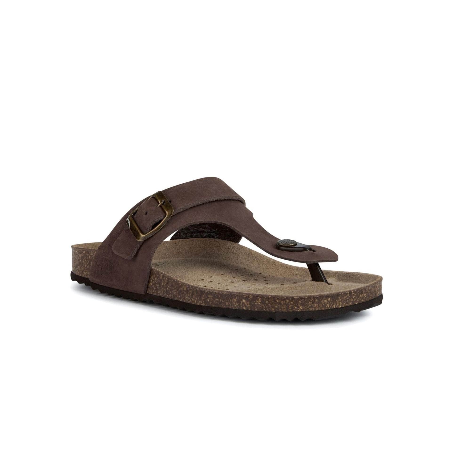 Geox Brionia Sandals D35LSK_00032 in Coffee