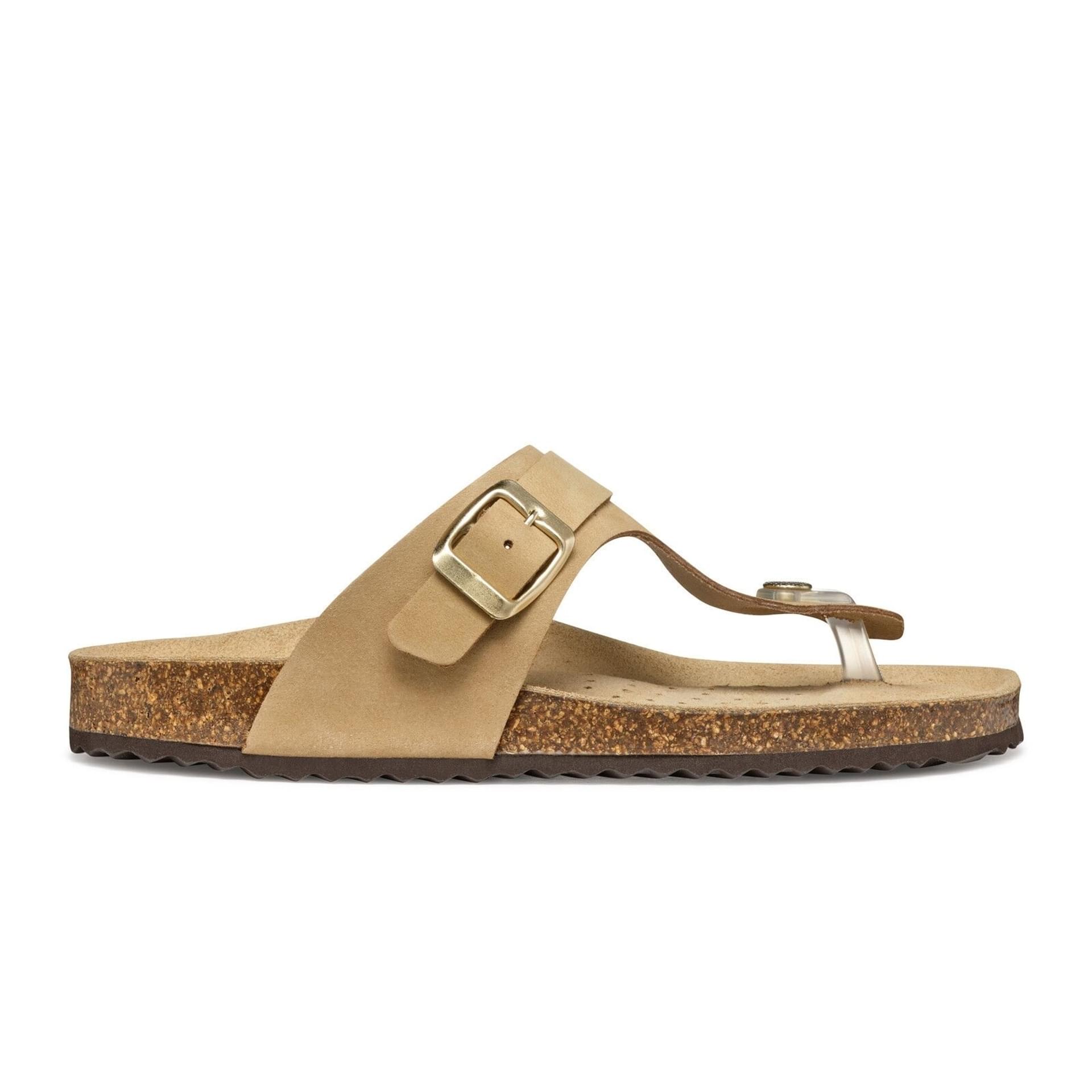 Geox Brionia Sandals D35LSK_00032 in Light Taupe