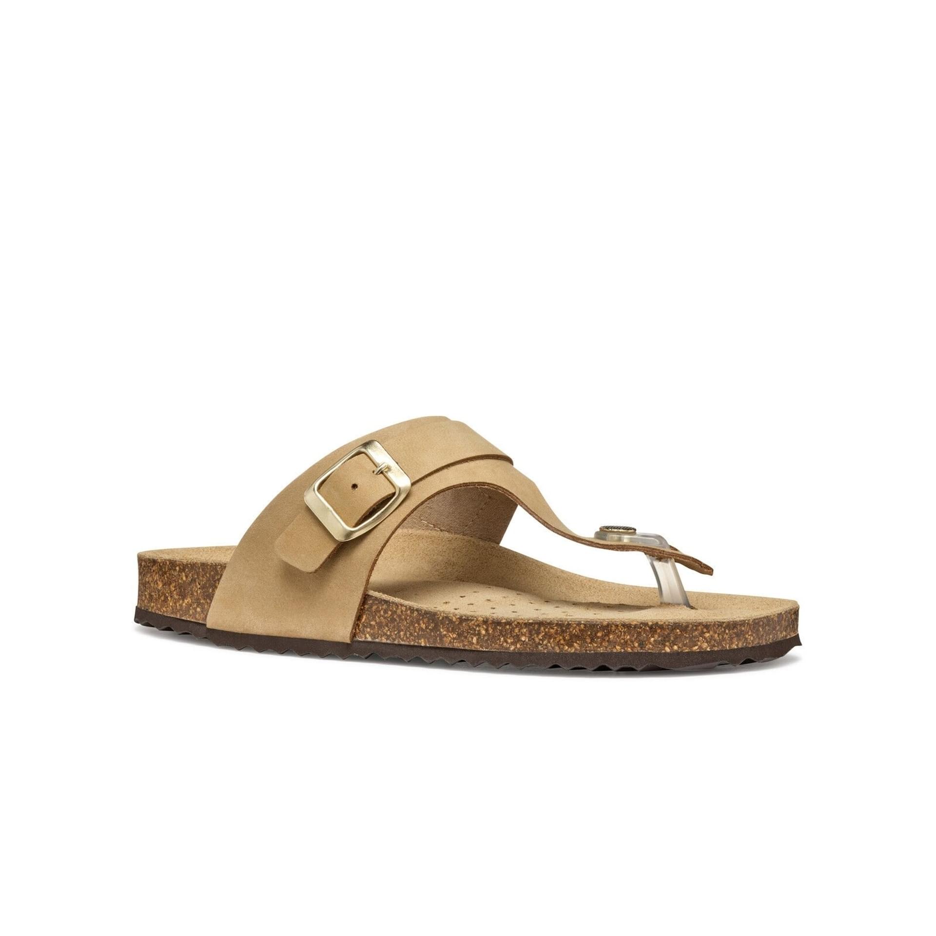 Geox Brionia Sandals D35LSK_00032 in Light Taupe