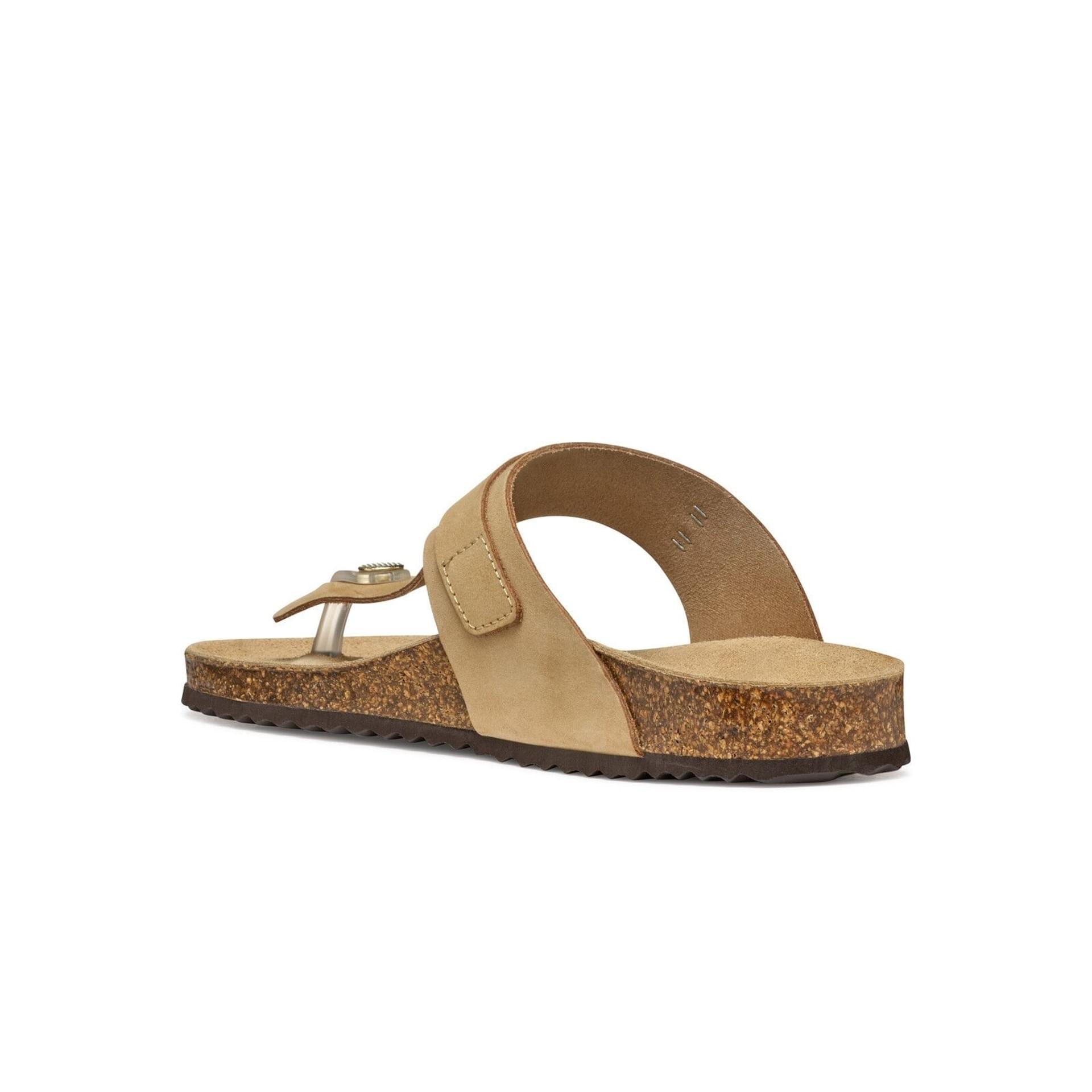 Geox Brionia Sandals D35LSK_00032 in Light Taupe
