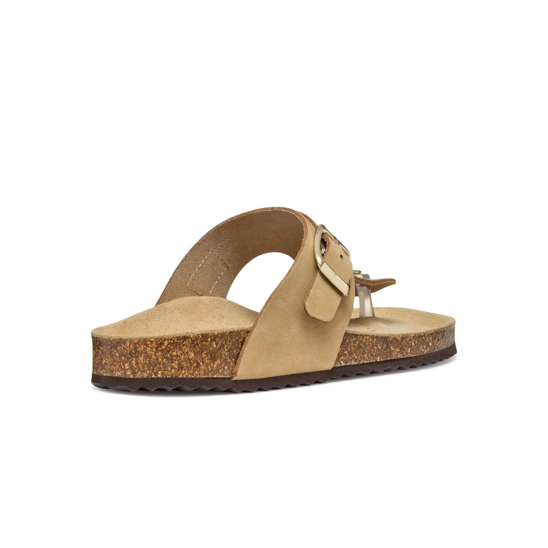 Geox Brionia Sandals D35LSK_00032 in Light Taupe