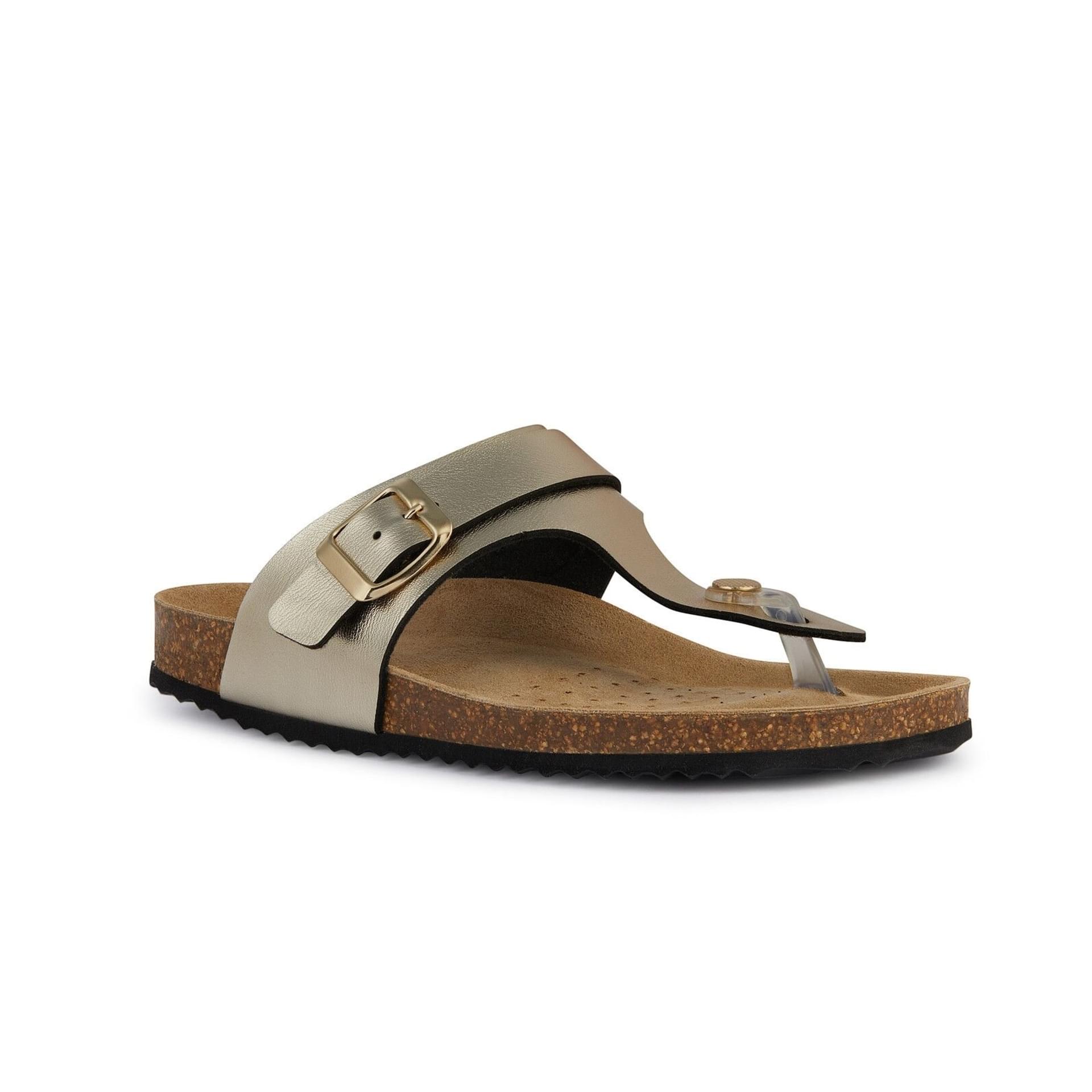 Geox Brionia Sandalen D35LSK_000BN in Light Gold