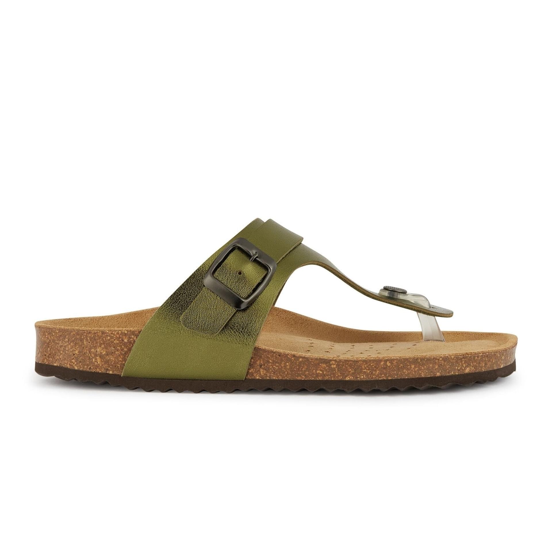 Geox Brionia Sandals D35LSK_000BN in Sage