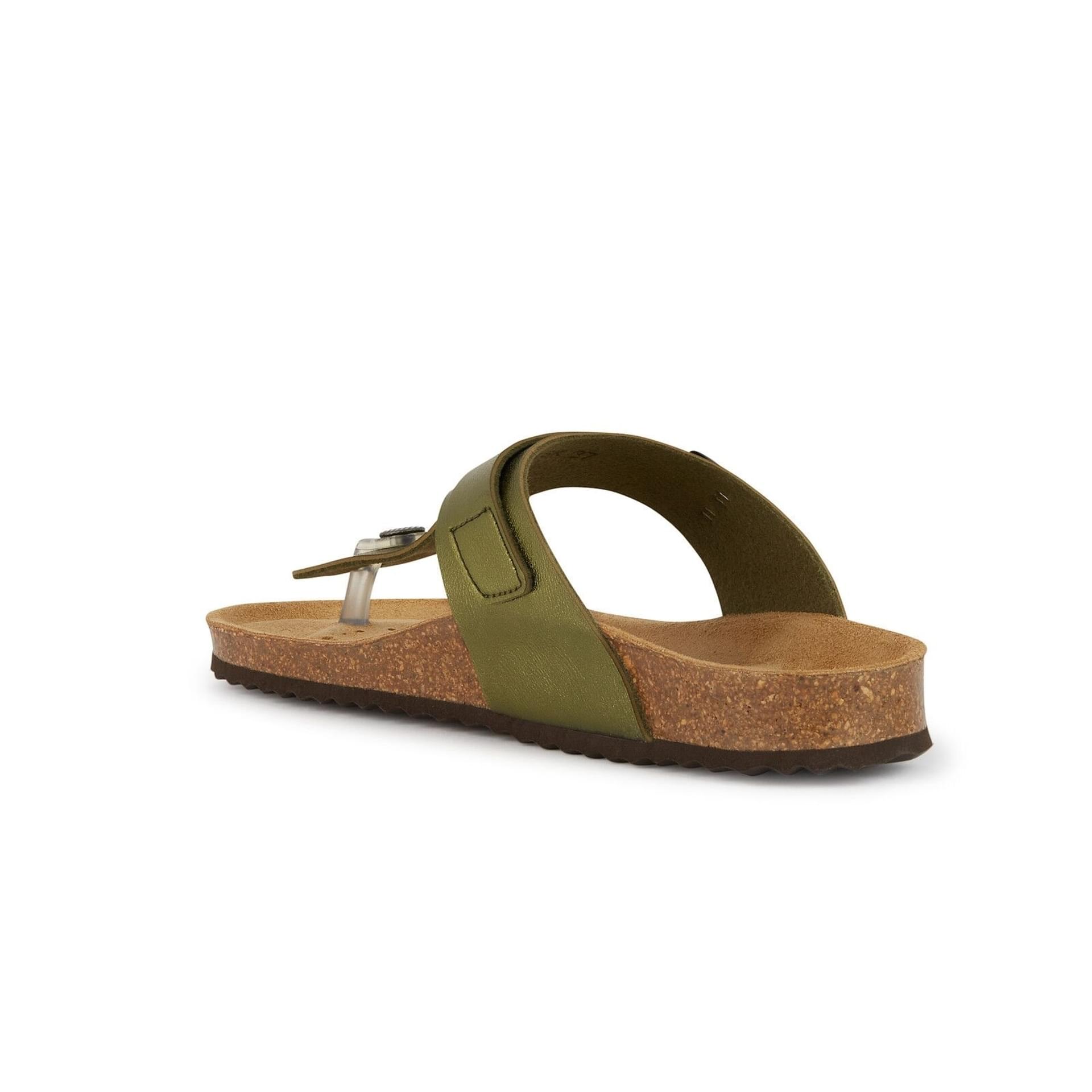 Geox Brionia Sandals D35LSK_000BN in Sage