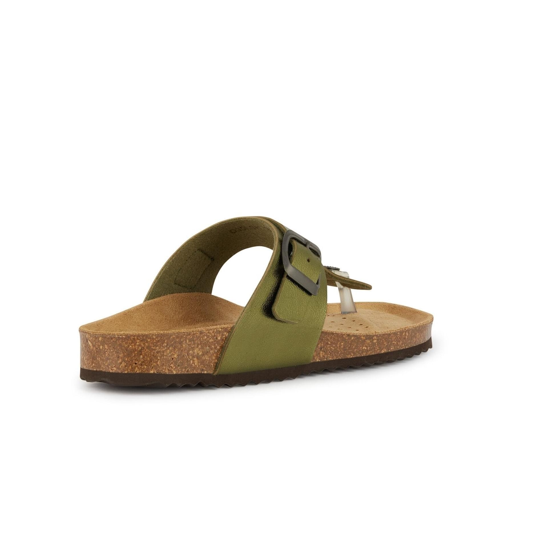 Geox Brionia Sandals D35LSK_000BN in Sage