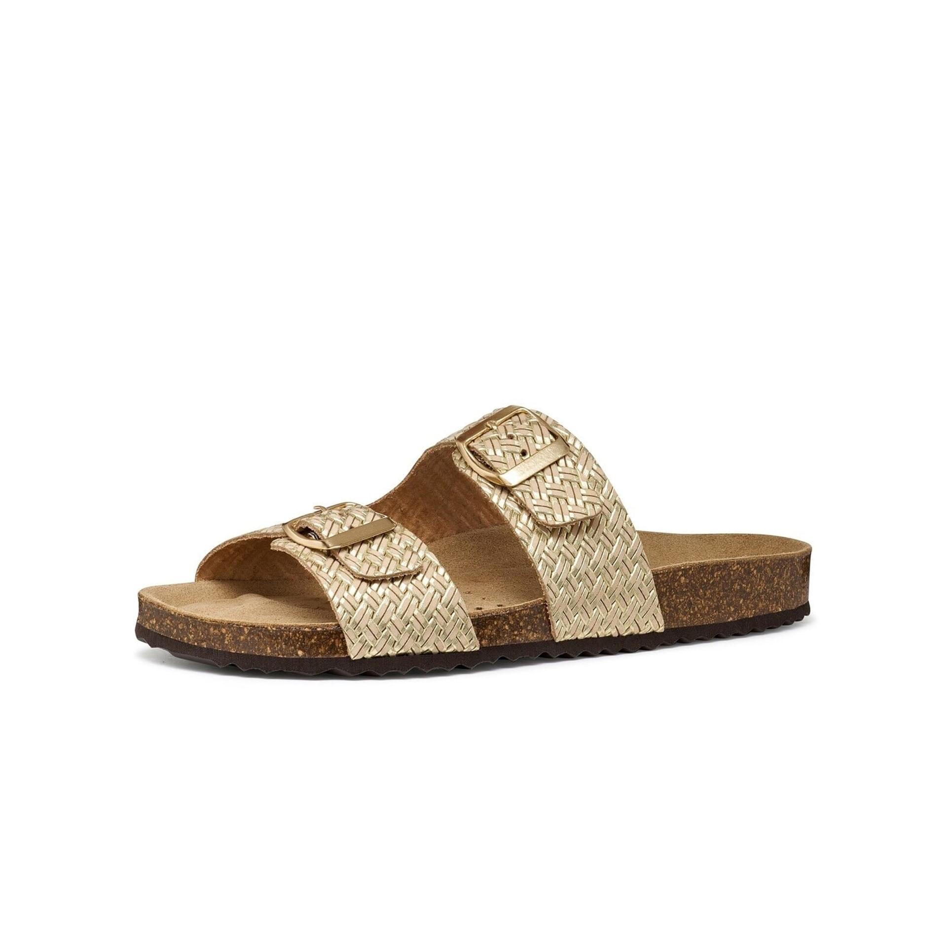 Geox Brionia Sandalen D35LSL_00047 in Light Gold