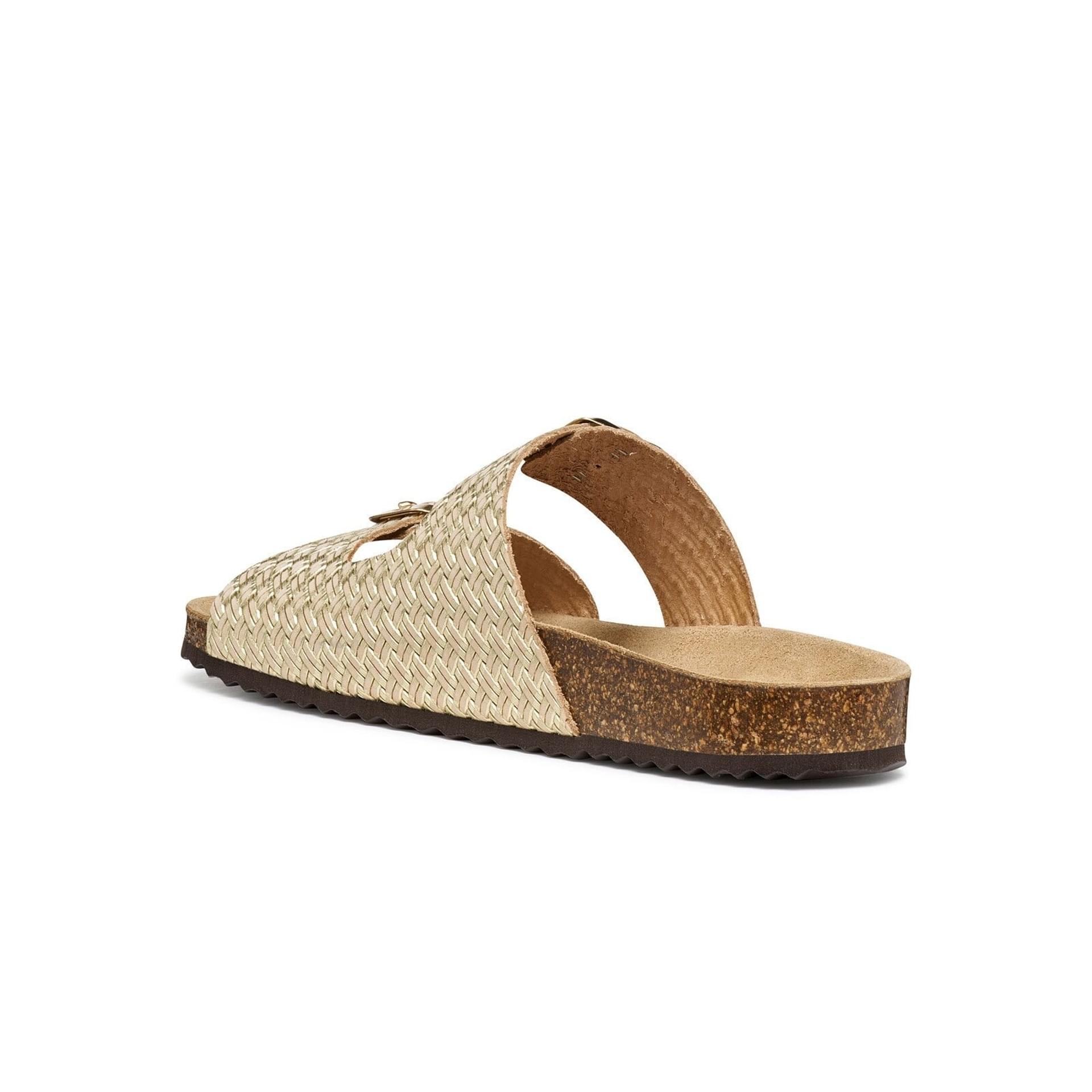 Geox Brionia Sandalen D35LSL_00047 in Light Gold