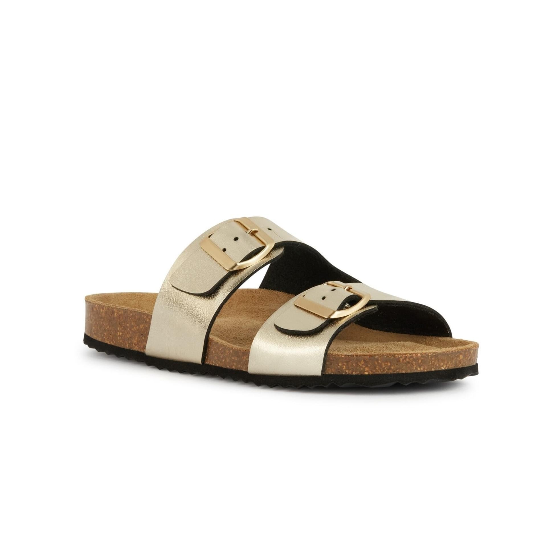 Geox Brionia Sandalen D35LSL_000BN in Light Gold