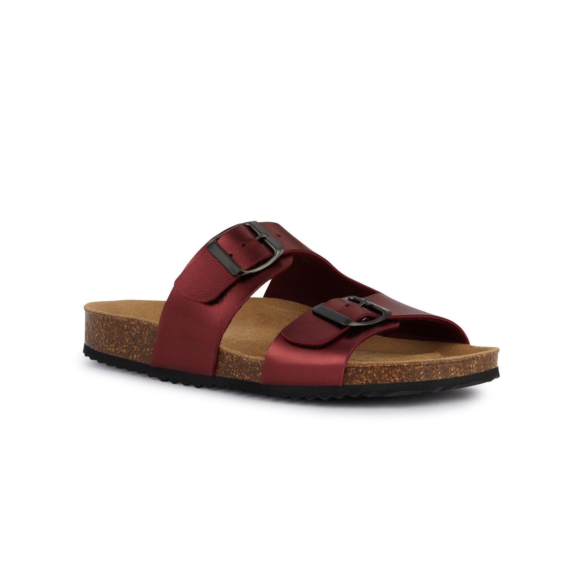 Geox Brionia Sandals D35LSL_000BN in Rust