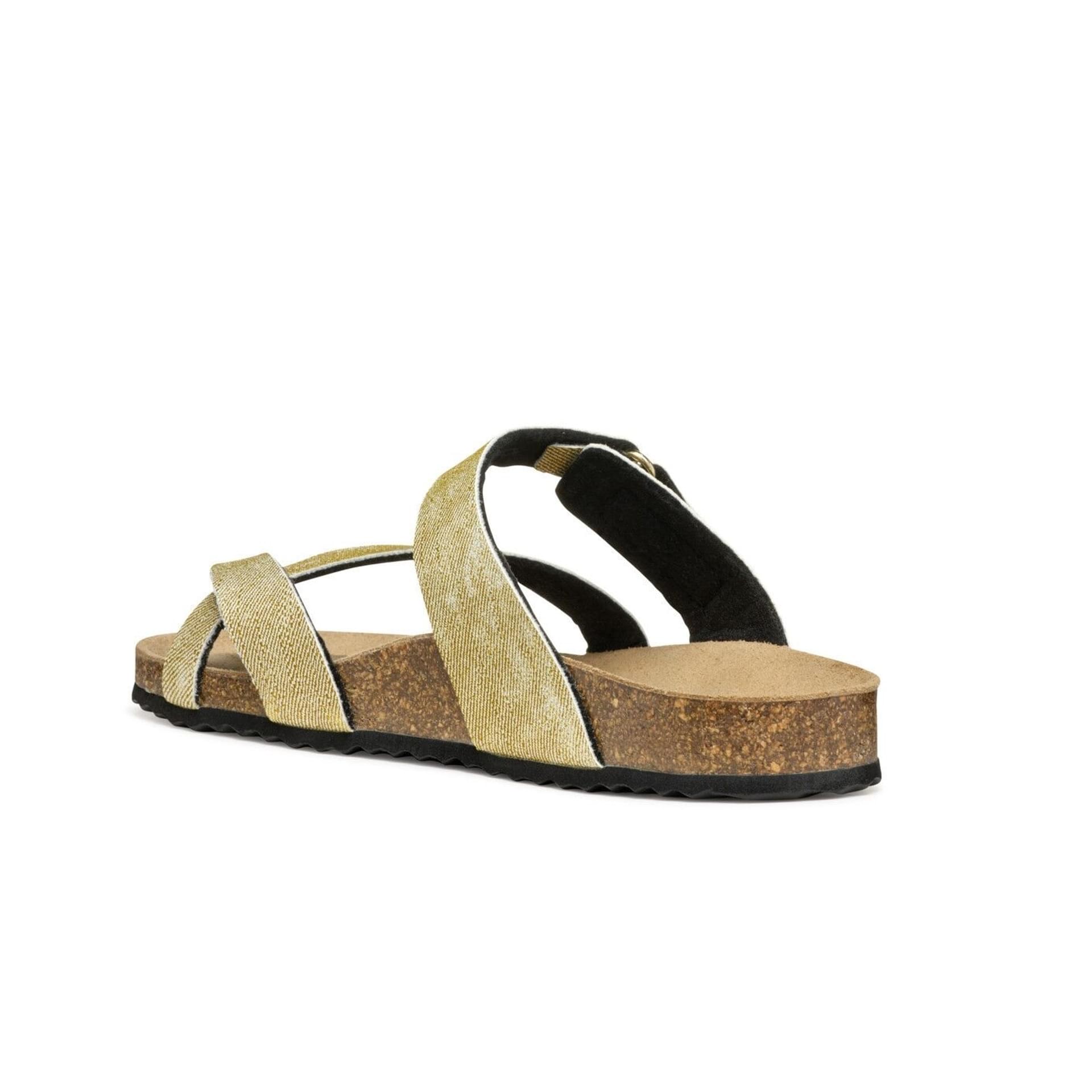 Geox Brionia Sandalen D55LSO_000PV in Light Gold