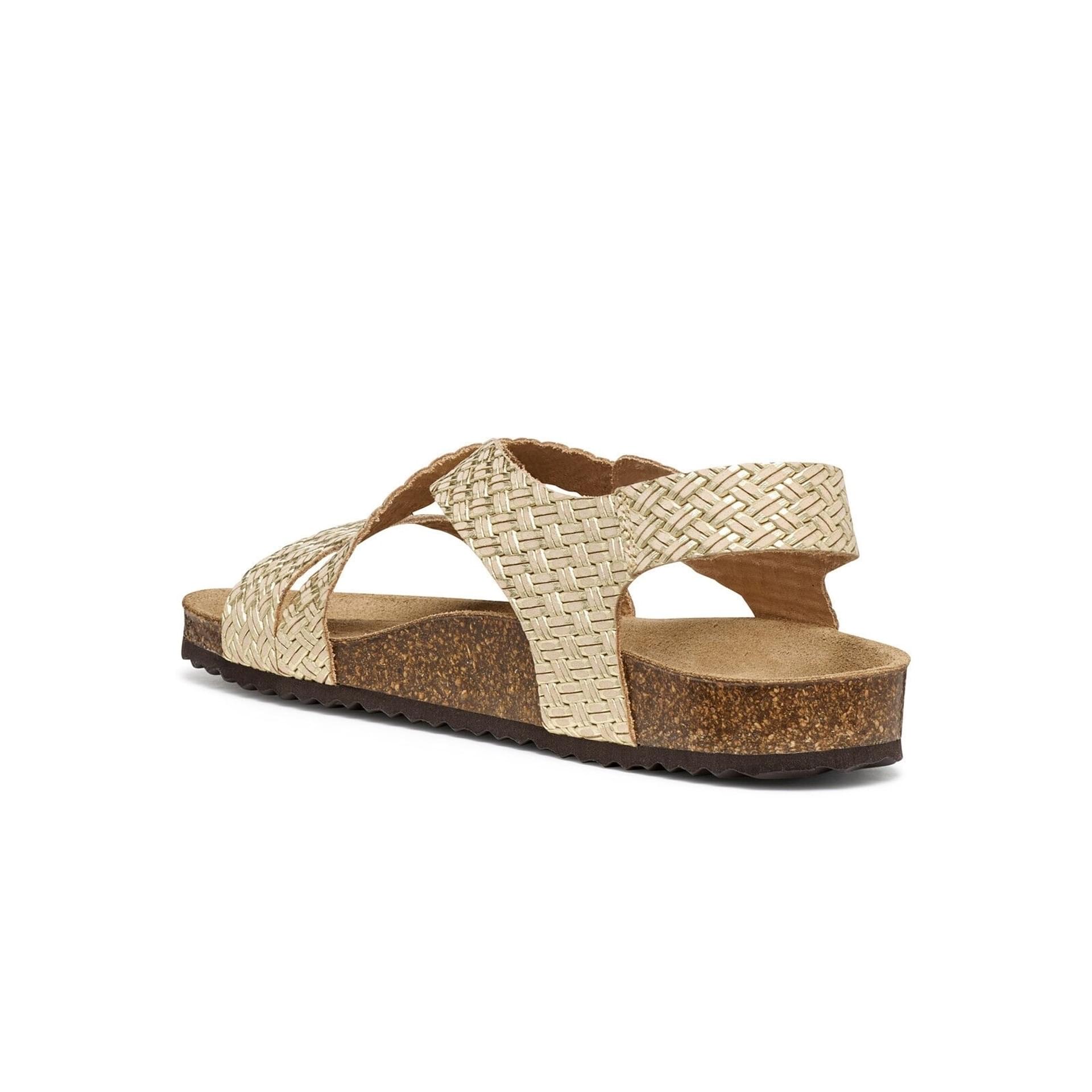 Geox Brionia Sandalen D65LSB_00047 in Light Gold