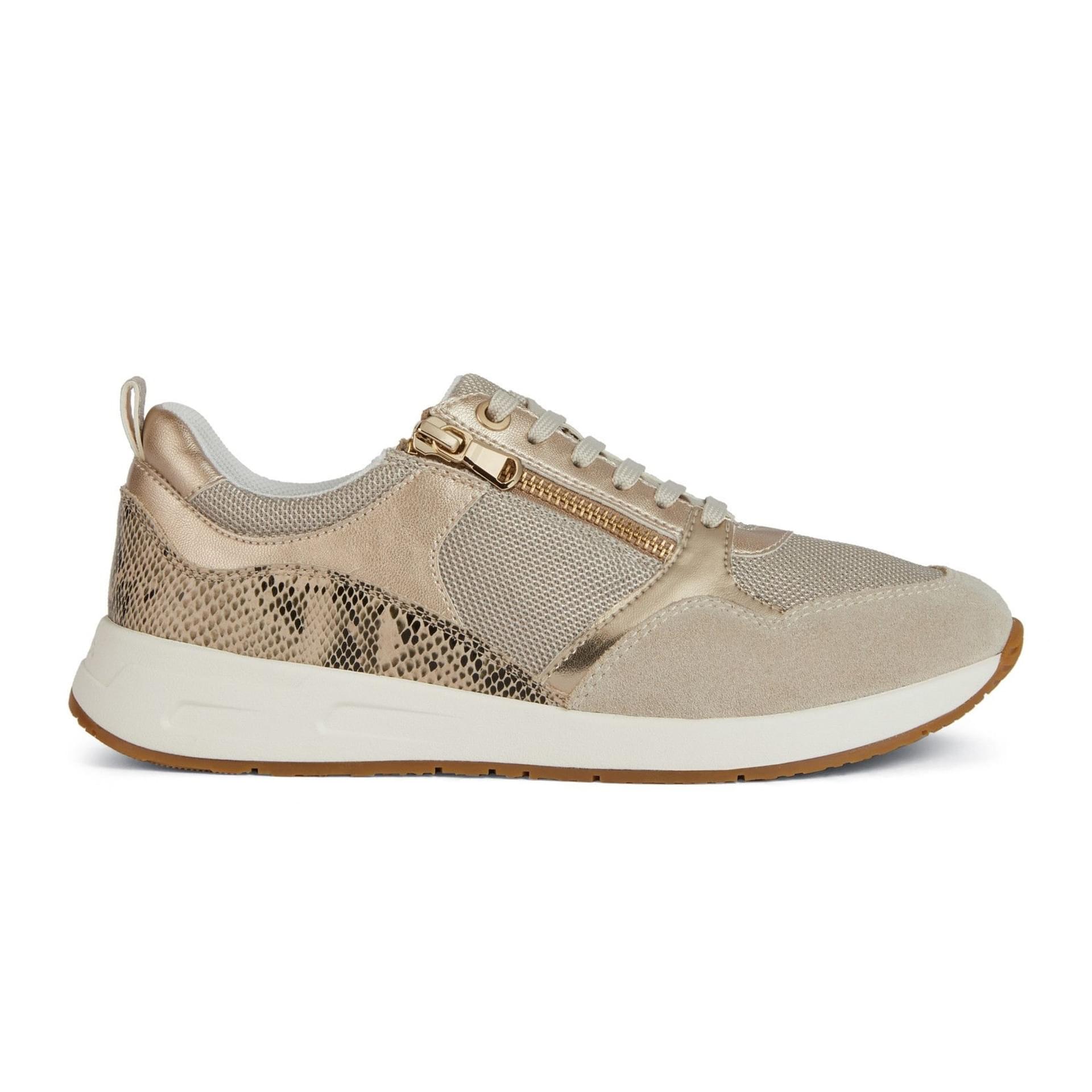 Geox Bulmya Sneakers D35NQA_0NF14 in Light Gold/Beige