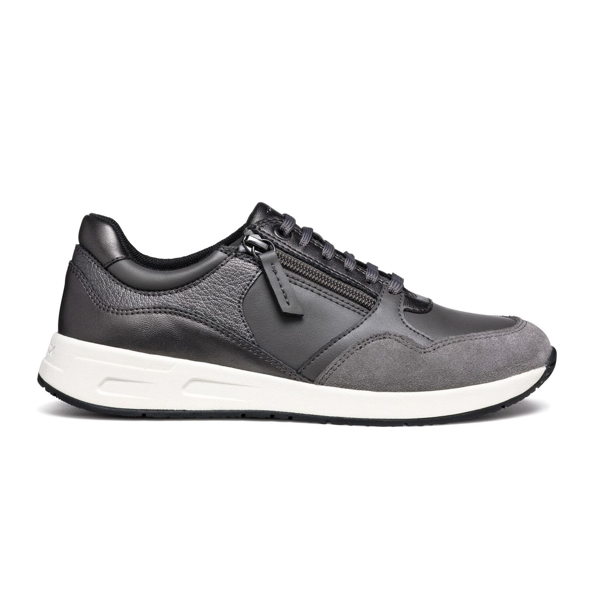 Geox Bulmya Sneakers D36NQB_054AJ in Dark Grey/Gun