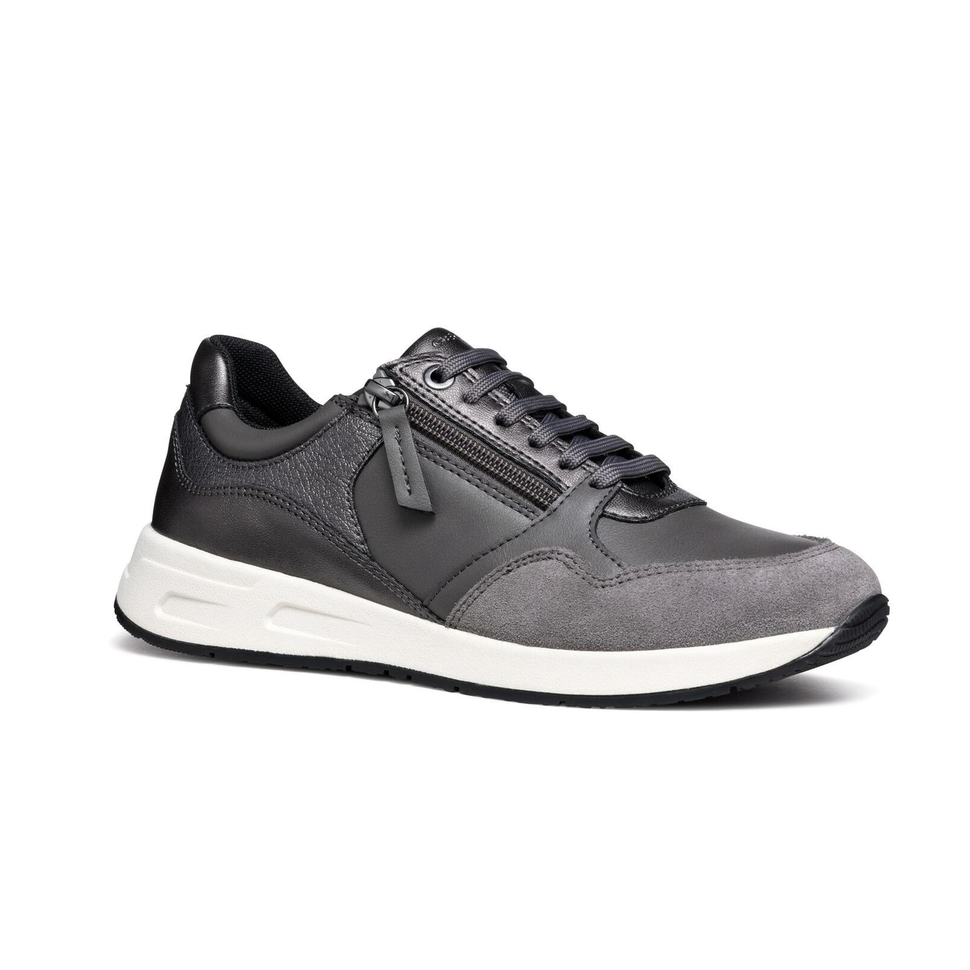 Geox Bulmya Sneakers D36NQB_054AJ in Dark Grey/Gun