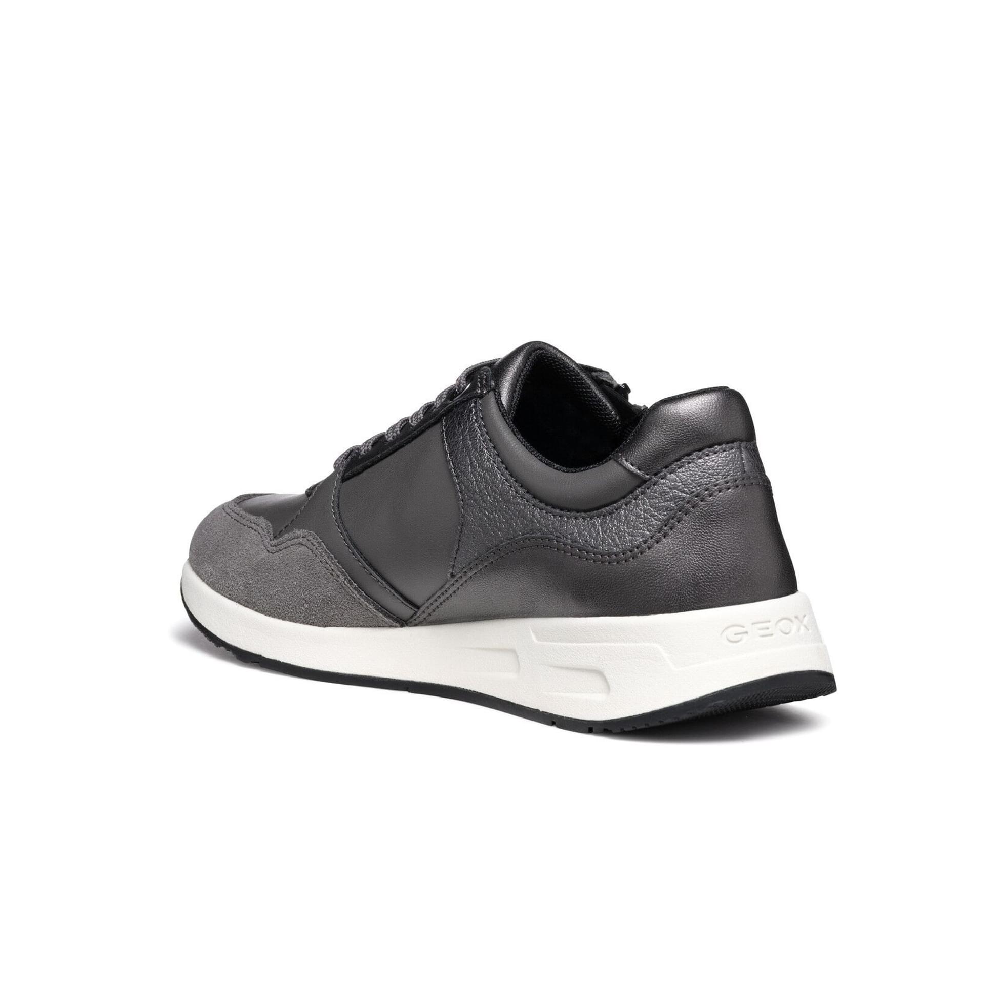 Geox Bulmya Sneakers D36NQB_054AJ in Dark Grey/Gun