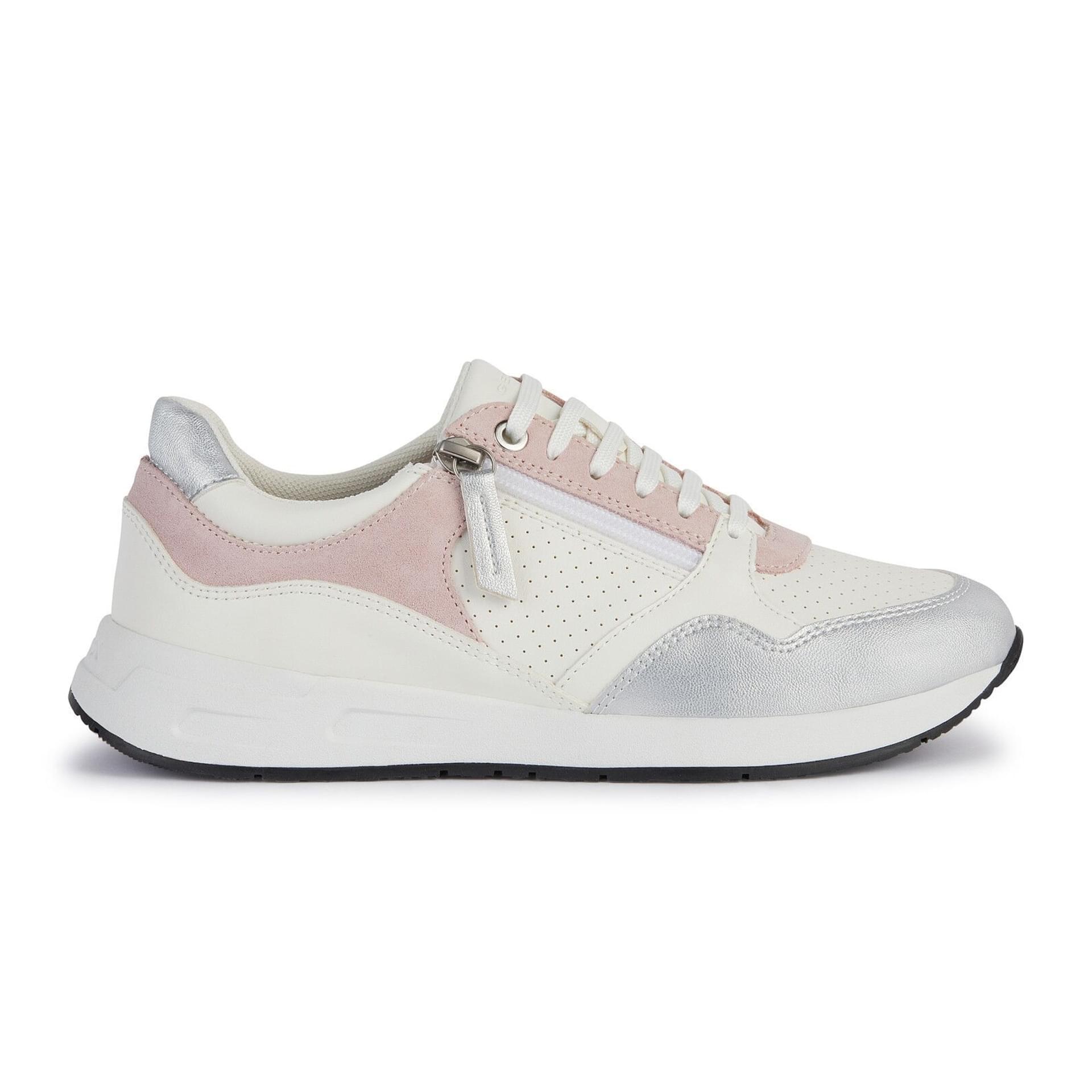 Geox Bulmya Sneakers D36NQB_0BC22 in White/Light Rose