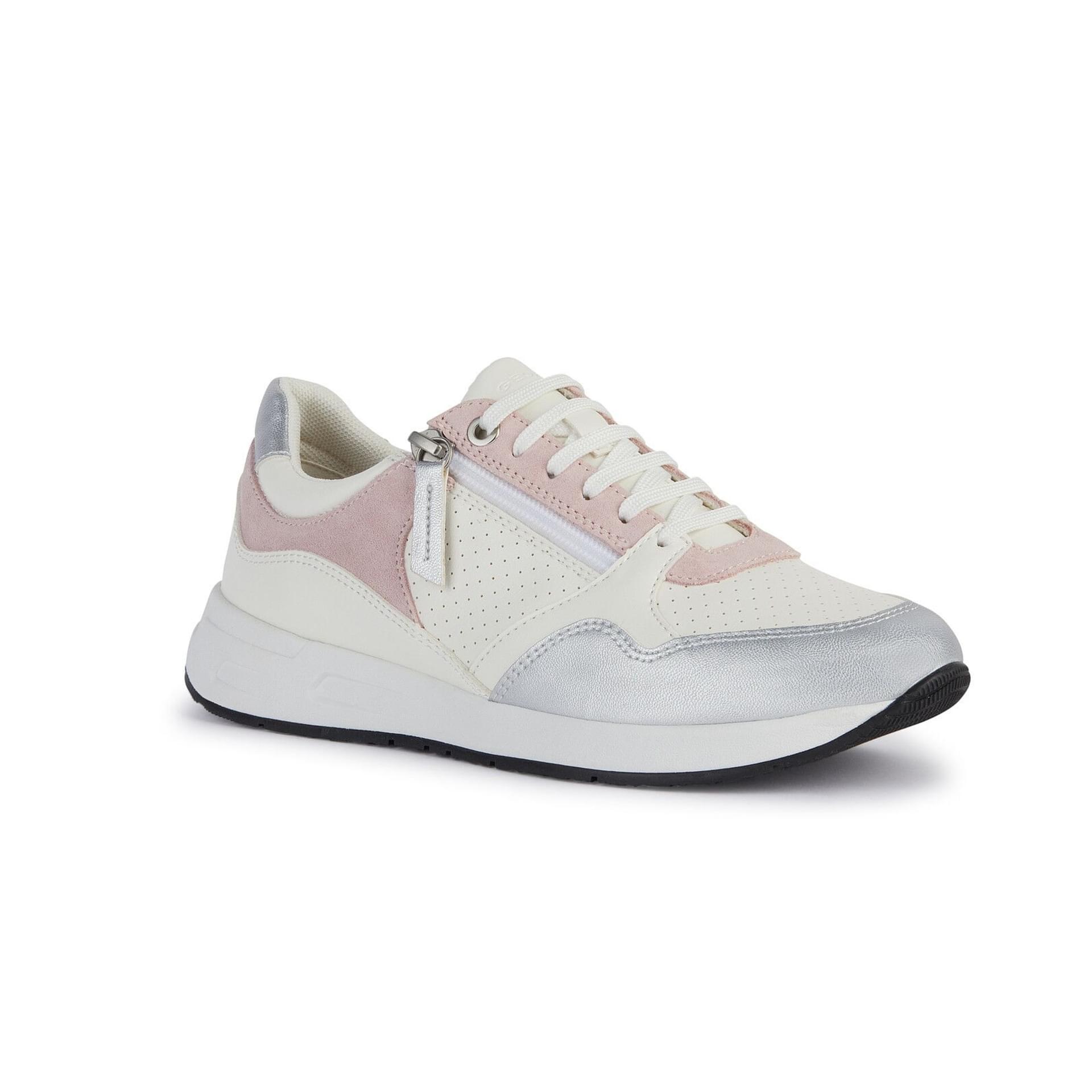 Geox Bulmya Sneakers D36NQB_0BC22 in White/Light Rose