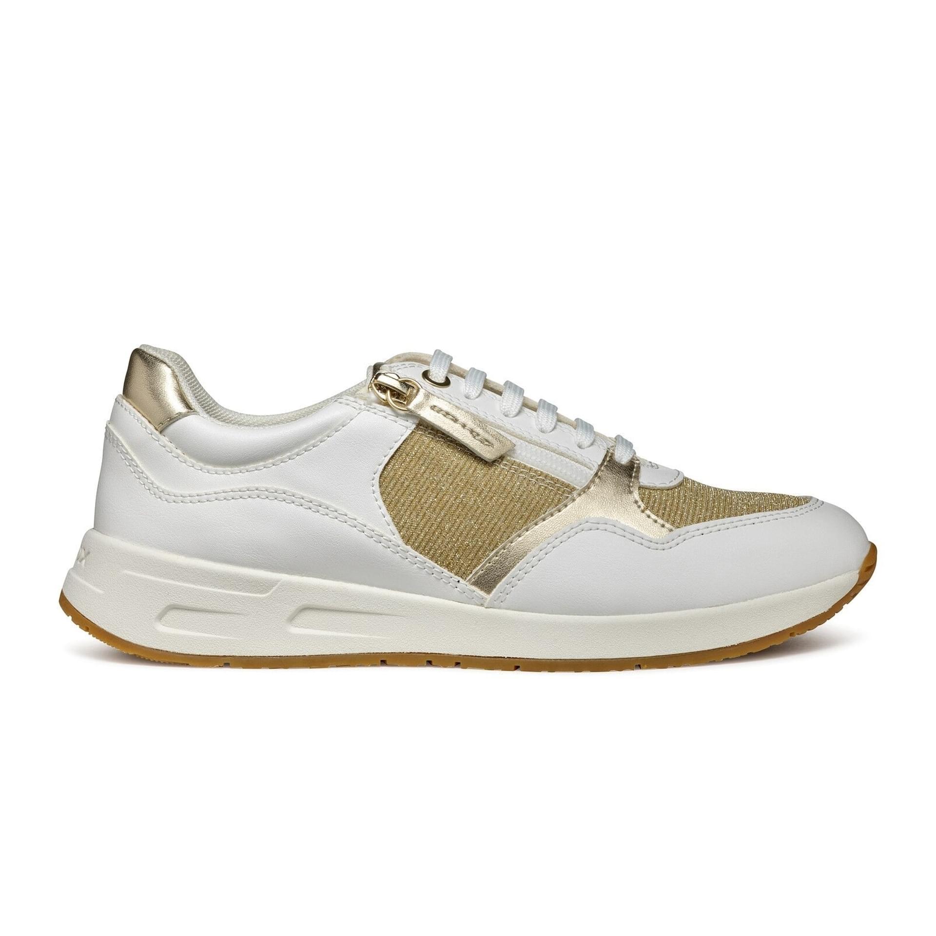 Geox Bulmya Sneakers D36NQB_0LYBC in Light Gold/White