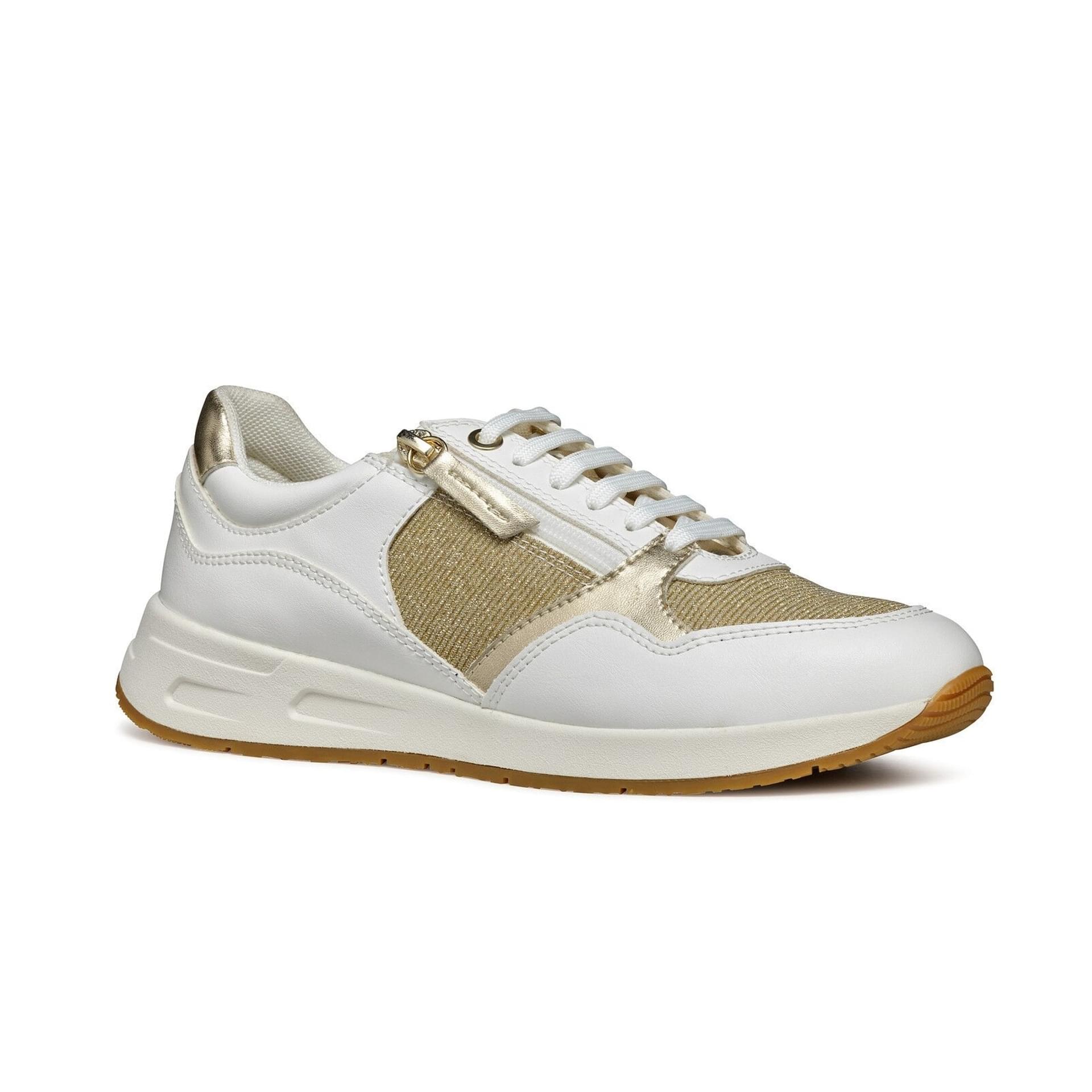 Geox Bulmya Sneakers D36NQB_0LYBC in Light Gold/White