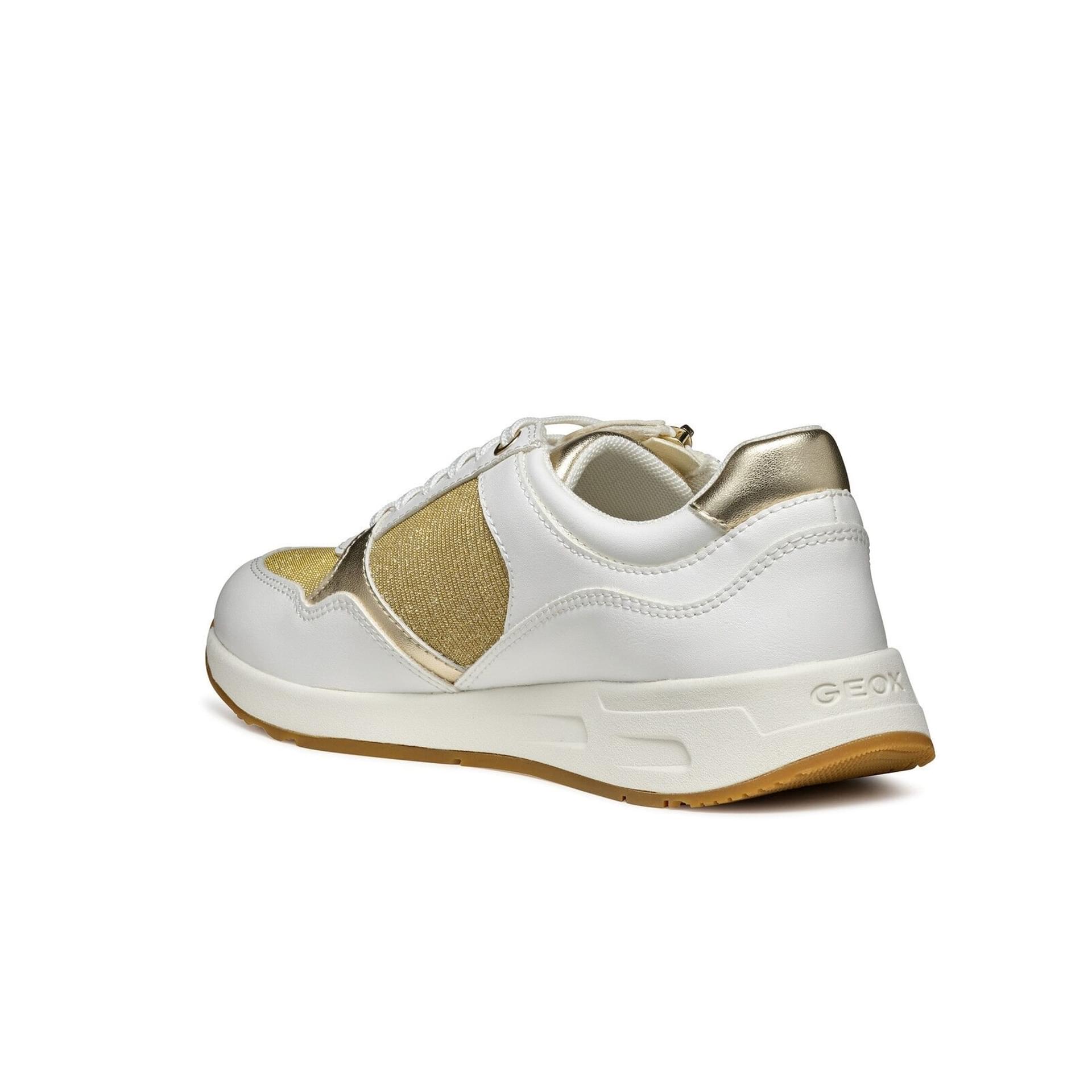 Geox Bulmya Sneakers D36NQB_0LYBC in Light Gold/White