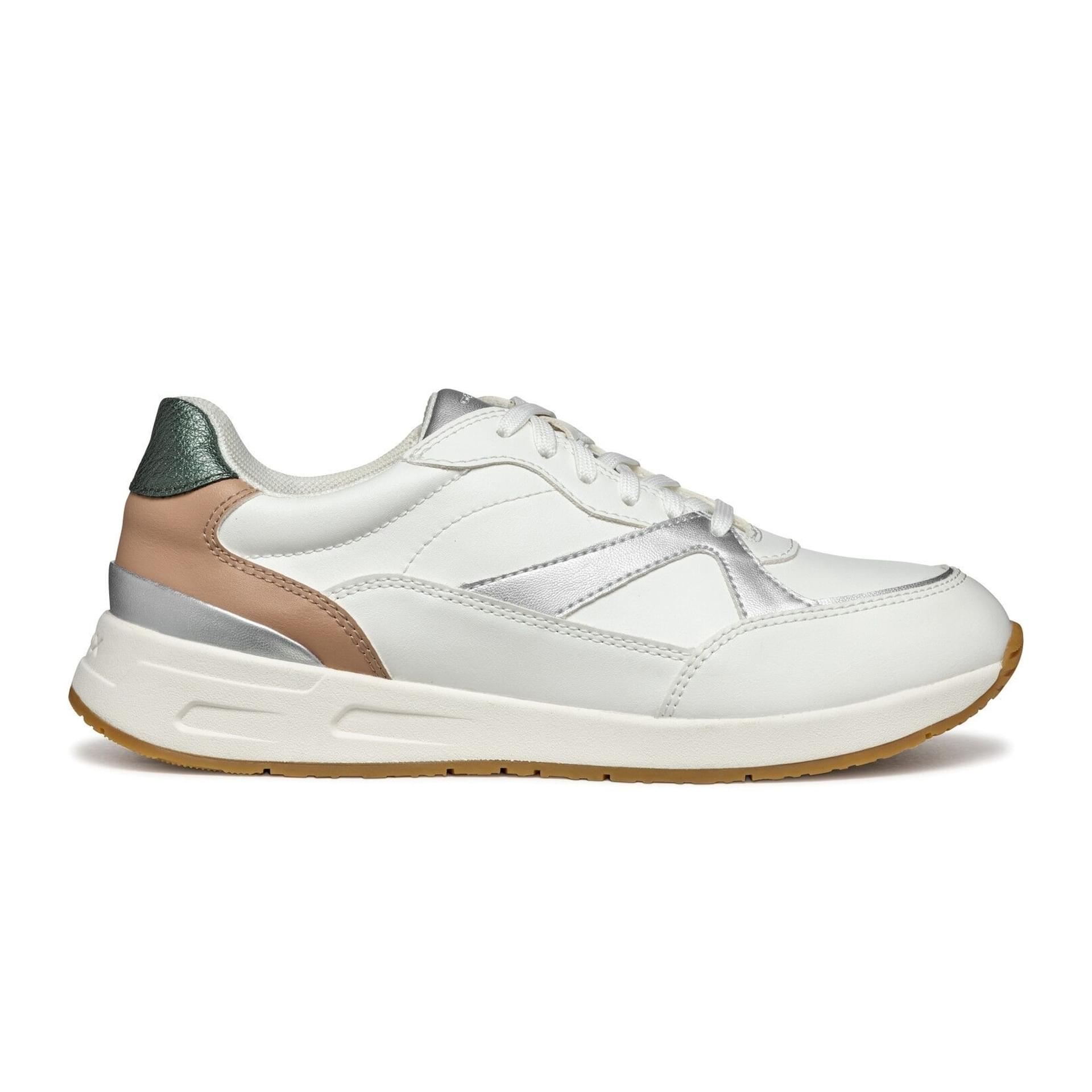 Geox Bulmya Sneakers D46NQA_000BC in White/Silver