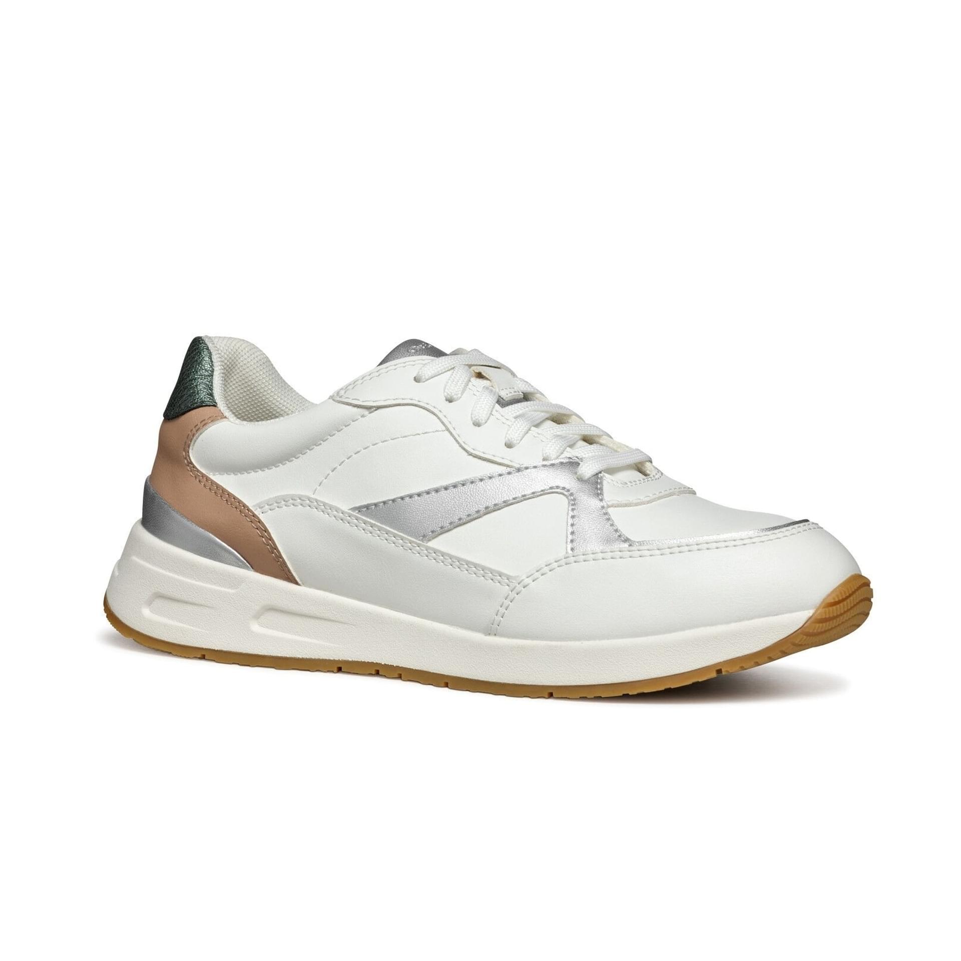 Geox Bulmya Sneakers D46NQA_000BC in White/Silver