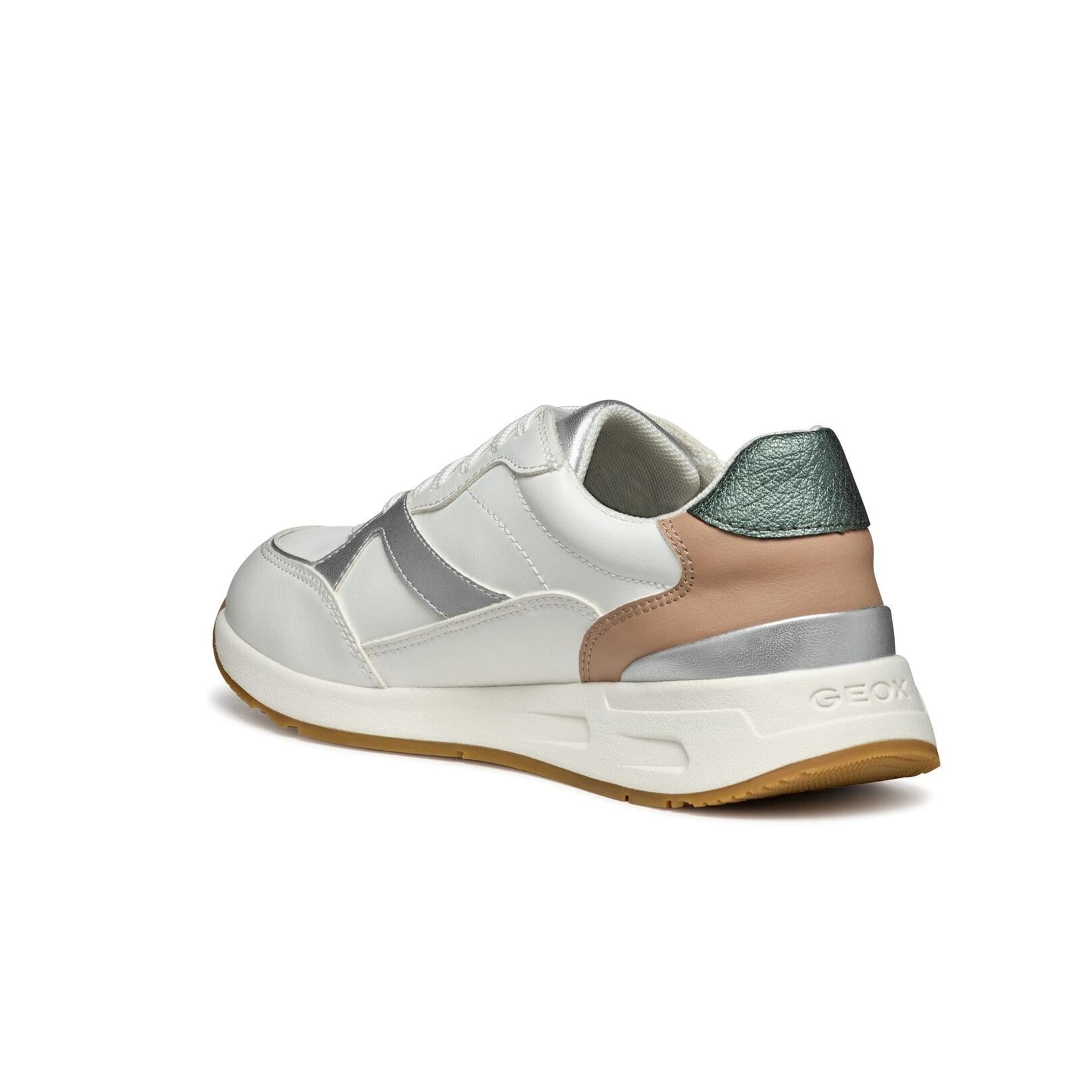 Geox Bulmya Sneakers D46NQA_000BC in White/Silver