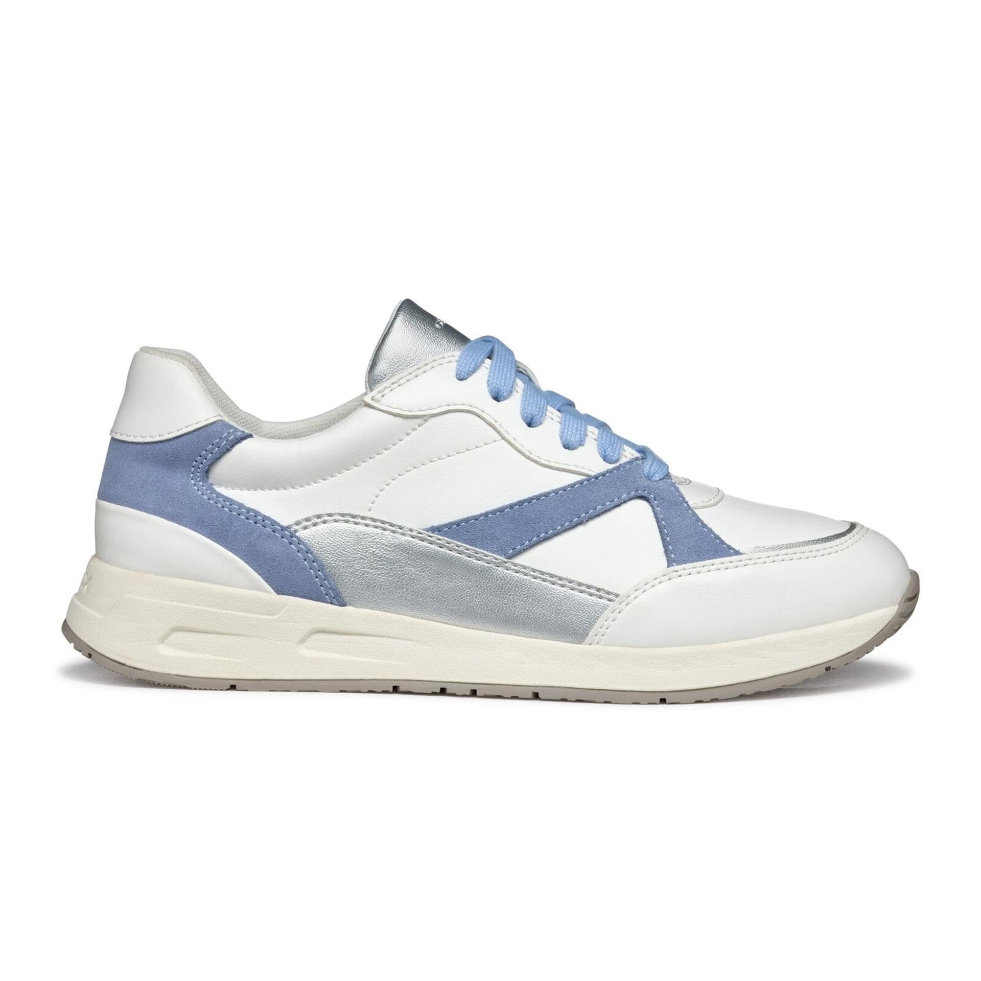 Geox Bulmya Sneakers D46NQA_05422 in White/Light Avio