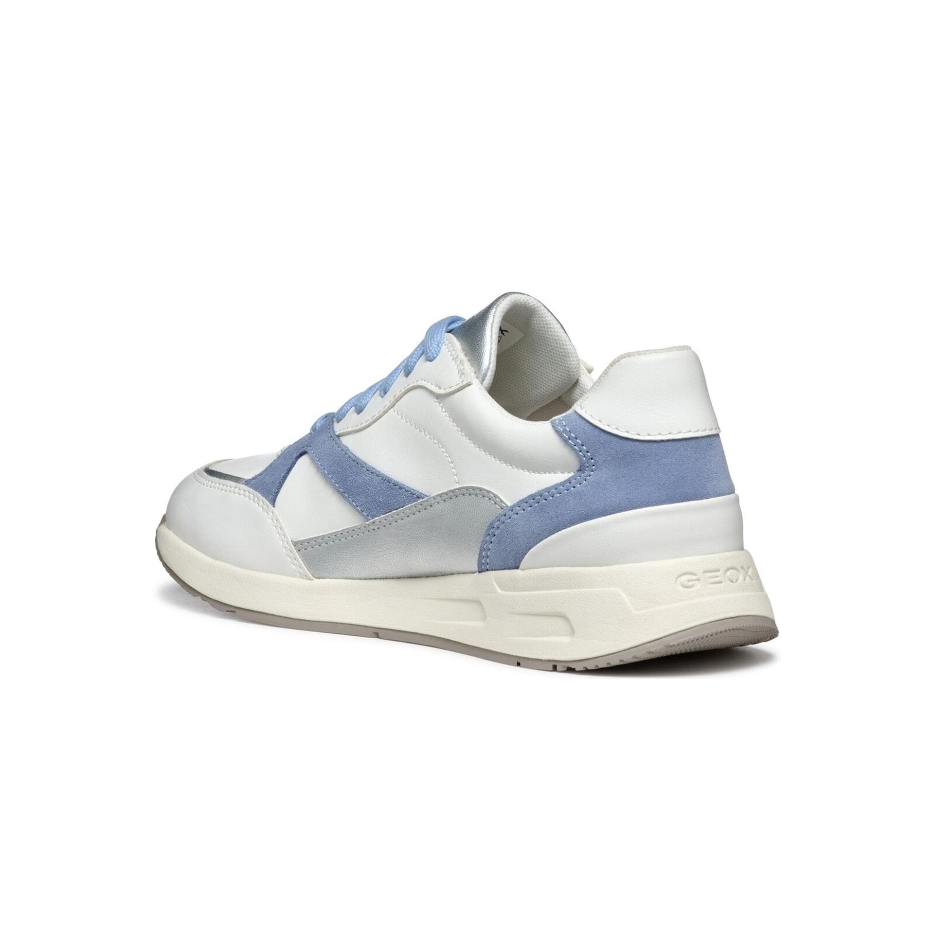 Geox Bulmya Sneakers D46NQA_05422 in White/Light Avio