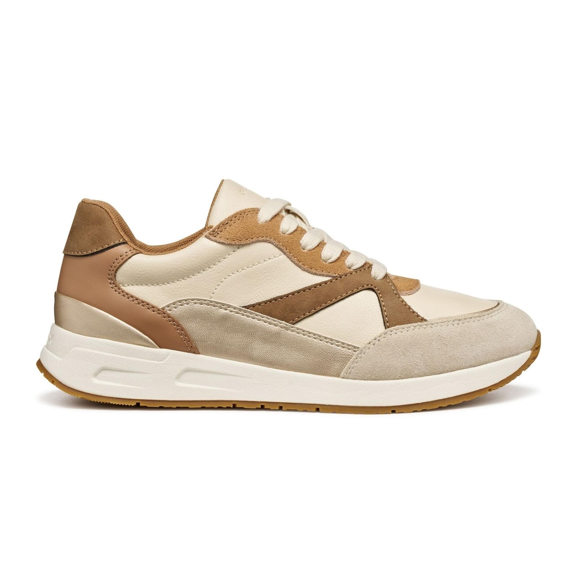 Geox Bulmya Sneakers D46NQA_054AJ in Papyrus/Light Gold