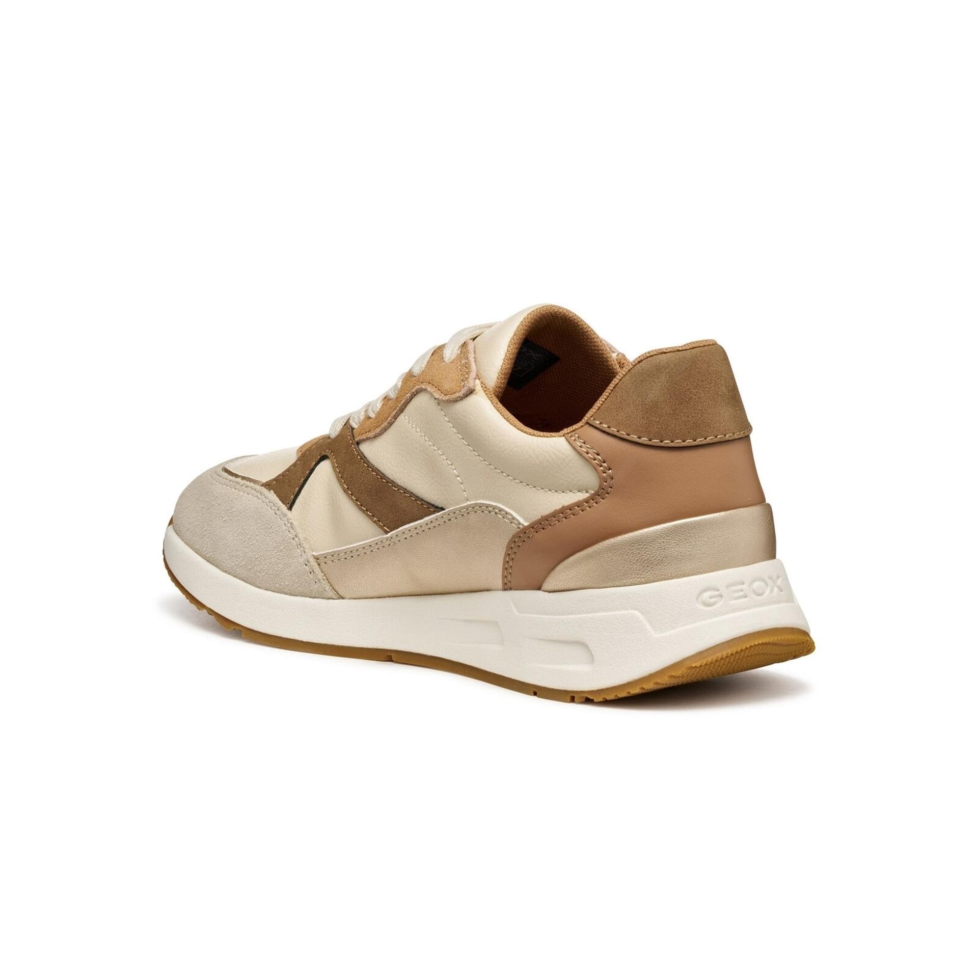 Geox Bulmya Sneakers D46NQA_054AJ in Papyrus/Light Gold