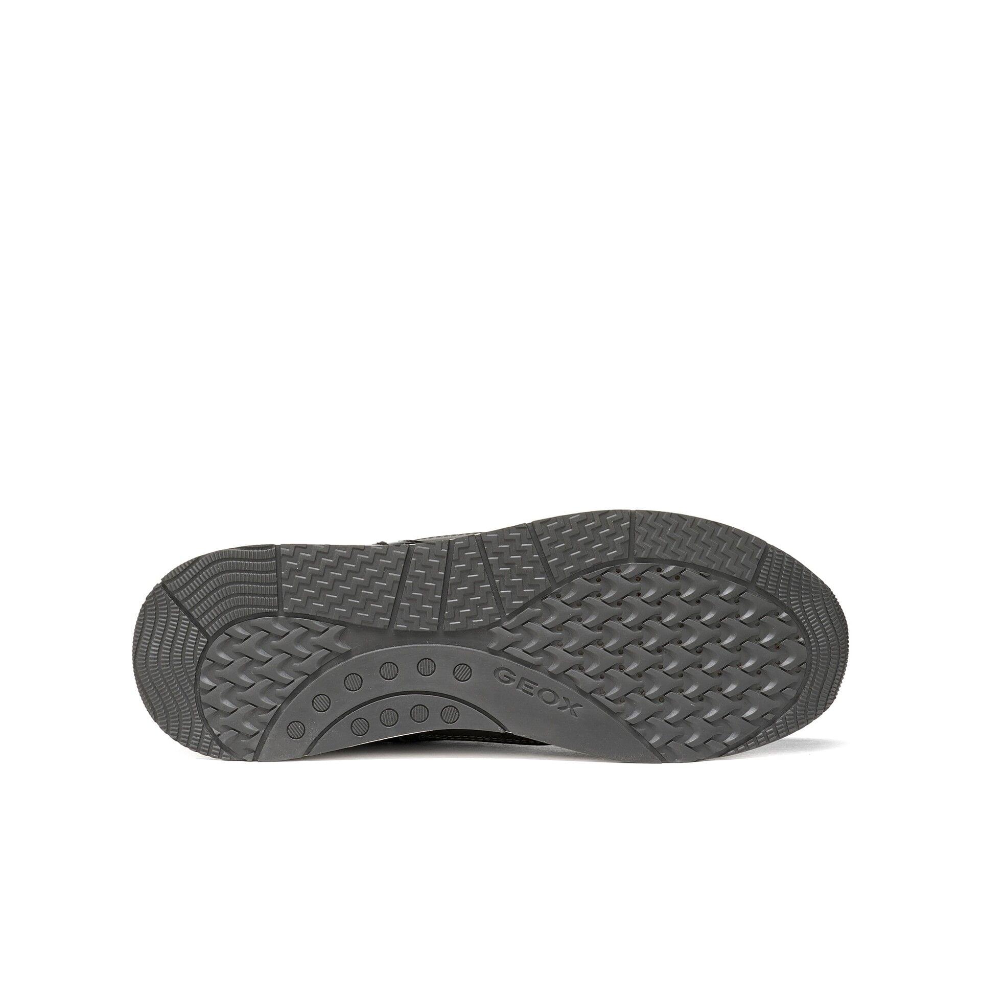 Geox Bulmya Sneakers in Anthracite/Black, sole (SKU D65NQA_05411--C9211)