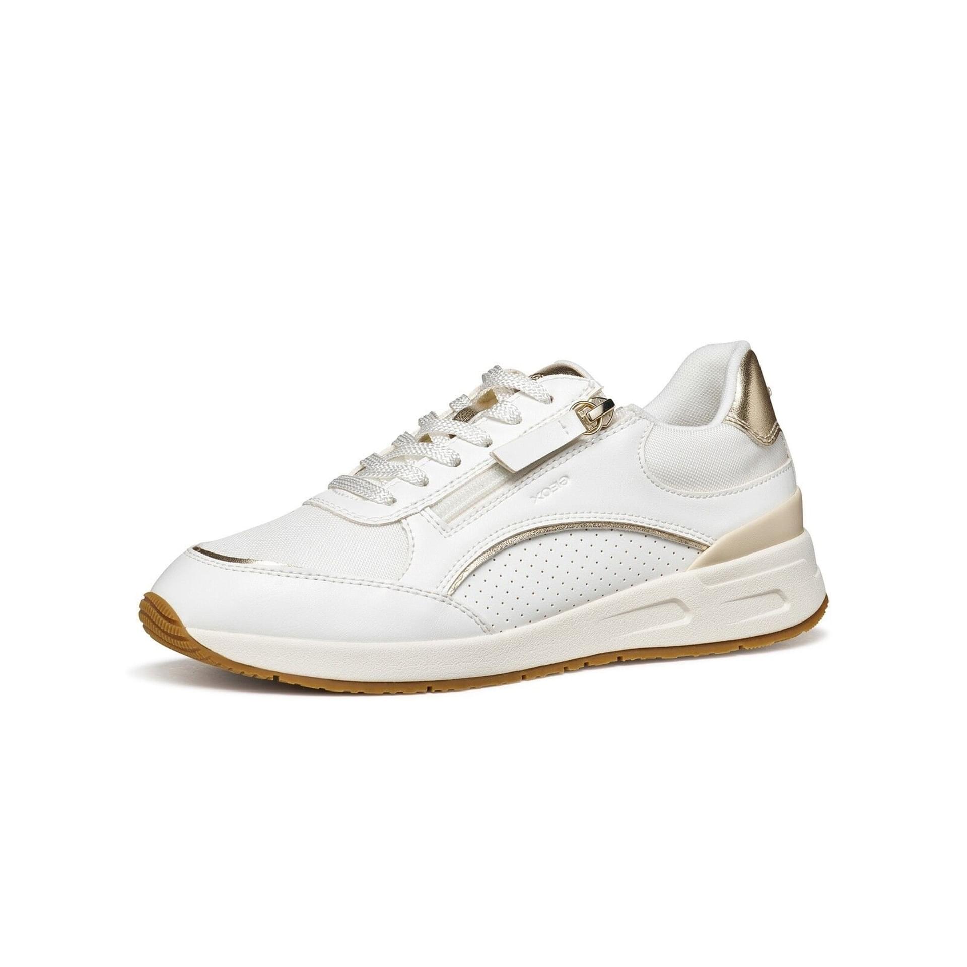 Geox Bulmya Sneakers D65NQB_05411 in White/Light Gold