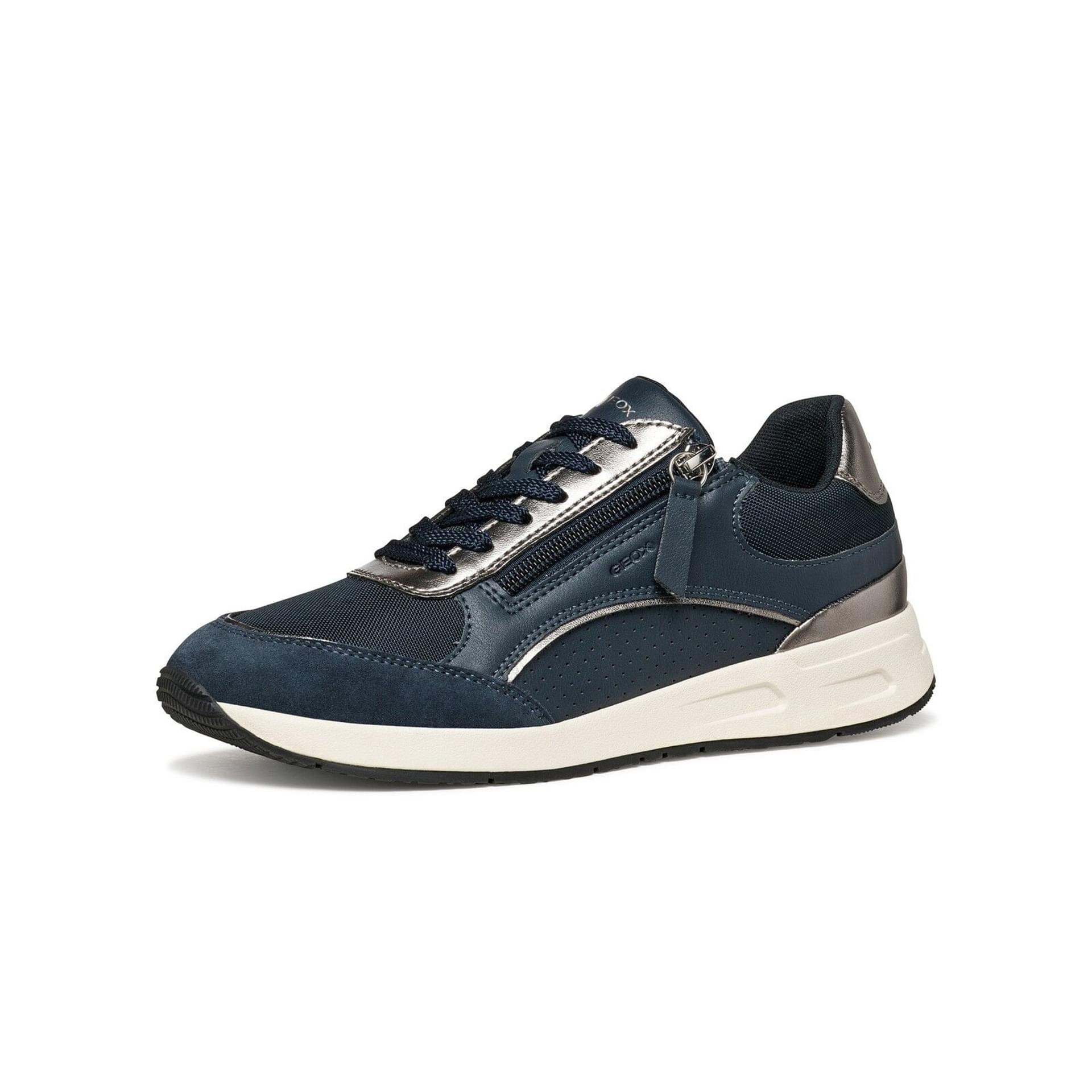Geox Bulmya Sneakers D65NQB_054AC in Navy/Silver