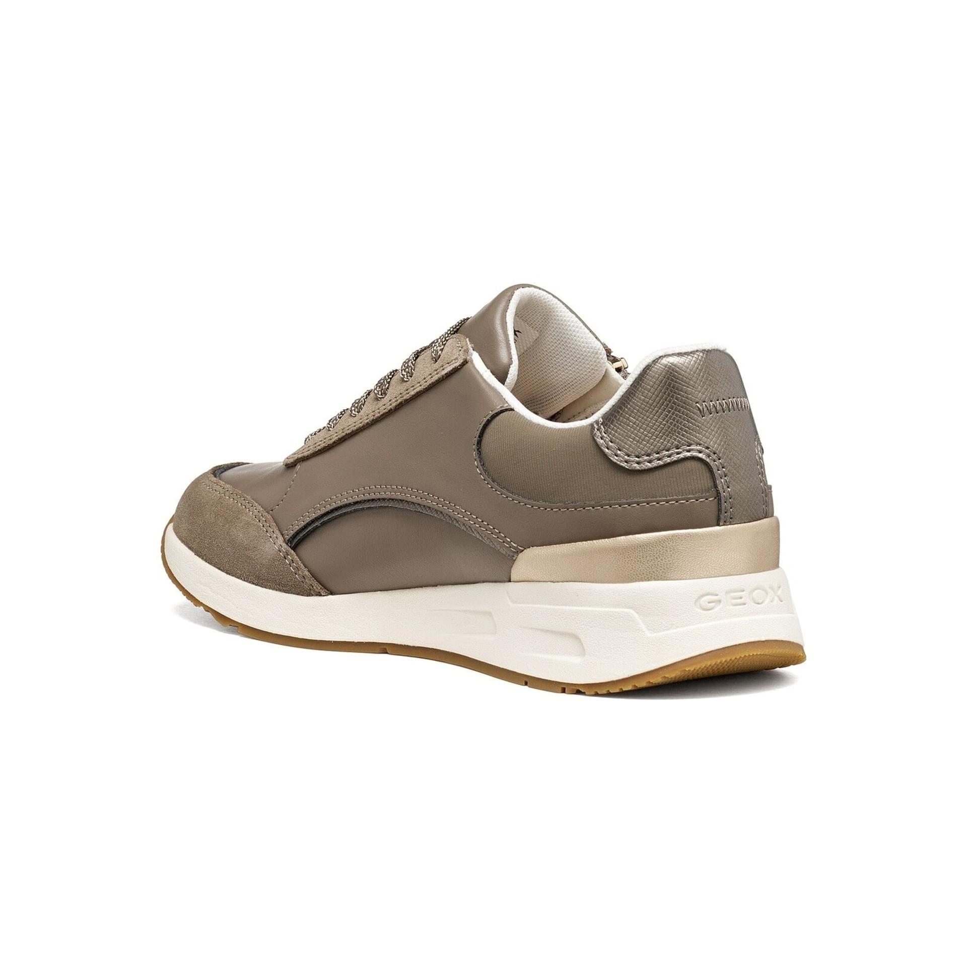 Geox Bulmya Sneakers in Dove Grey, hoekaanzicht (SKU D65NQB_0BC22--C1018)