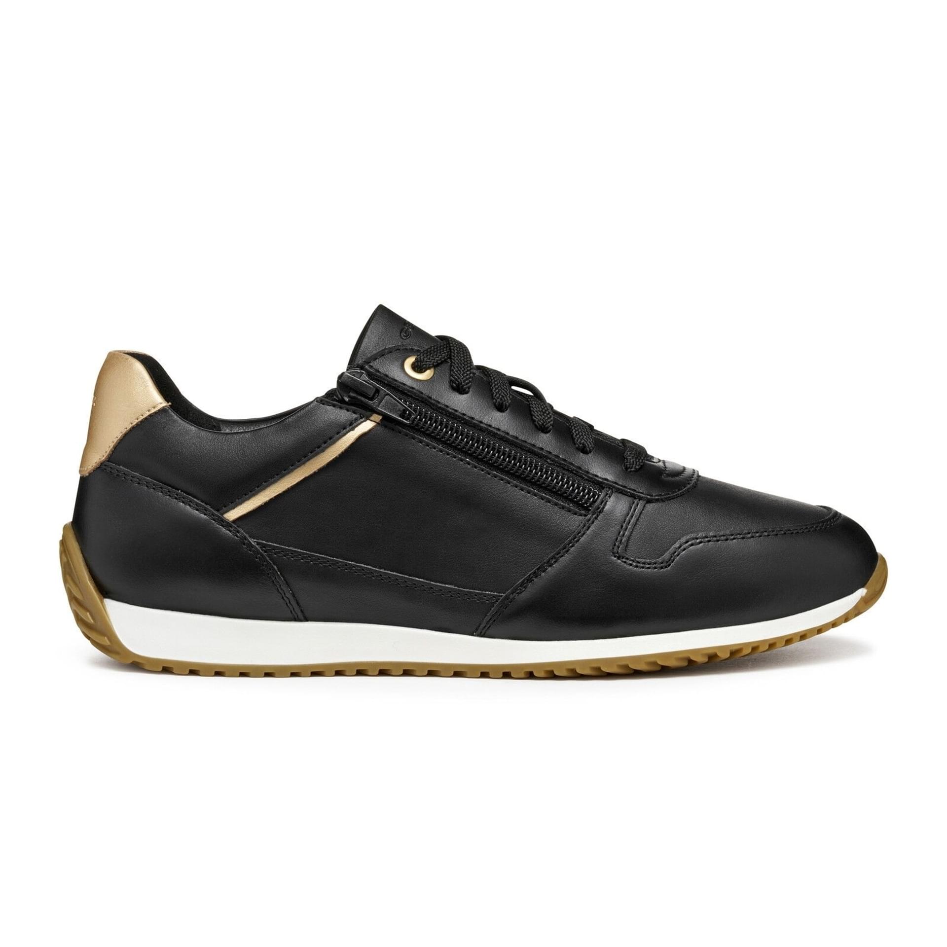 Geox Calithe Sneakers D56N0A_08554 in Black/Light Gold