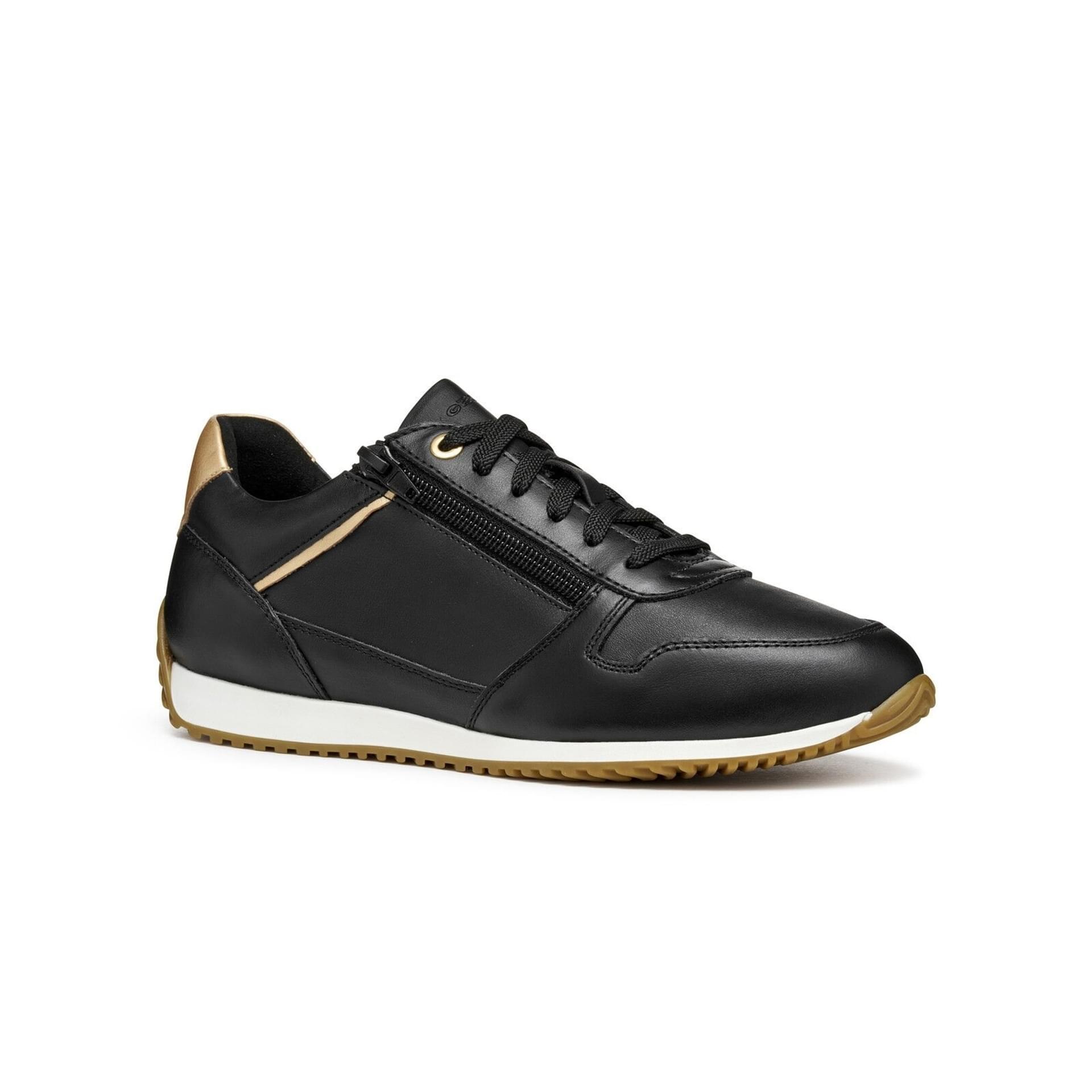 Geox Calithe Sneakers D56N0A_08554 in Black/Light Gold