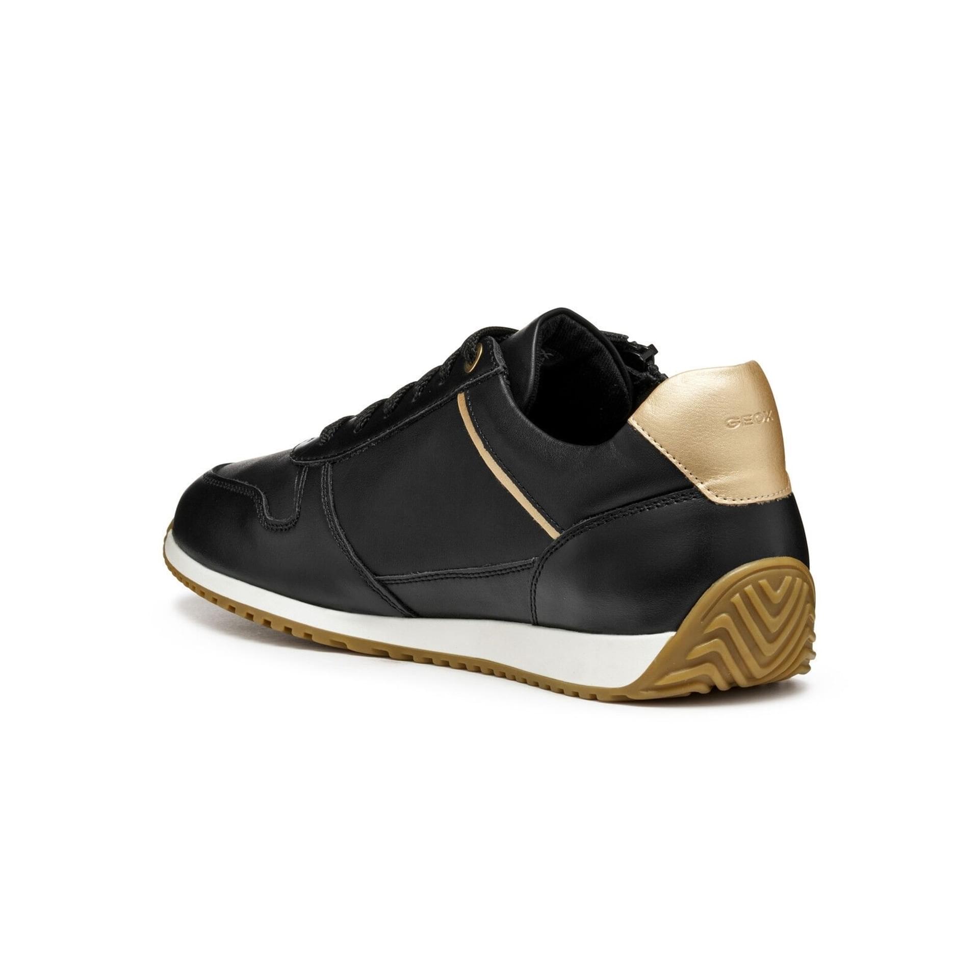 Geox Calithe Sneakers D56N0A_08554 in Black/Light Gold