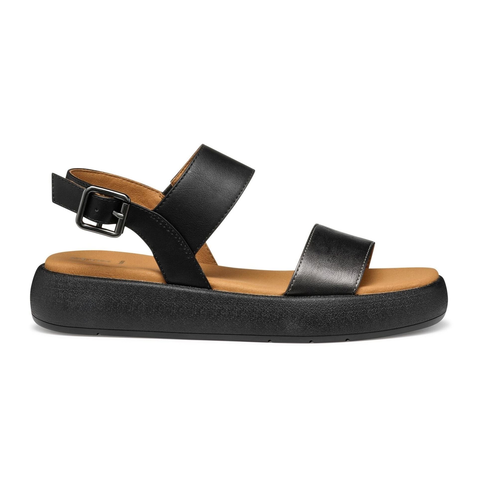 Geox Camalei Sandalen D550NA_0NFBC in Gun/Black